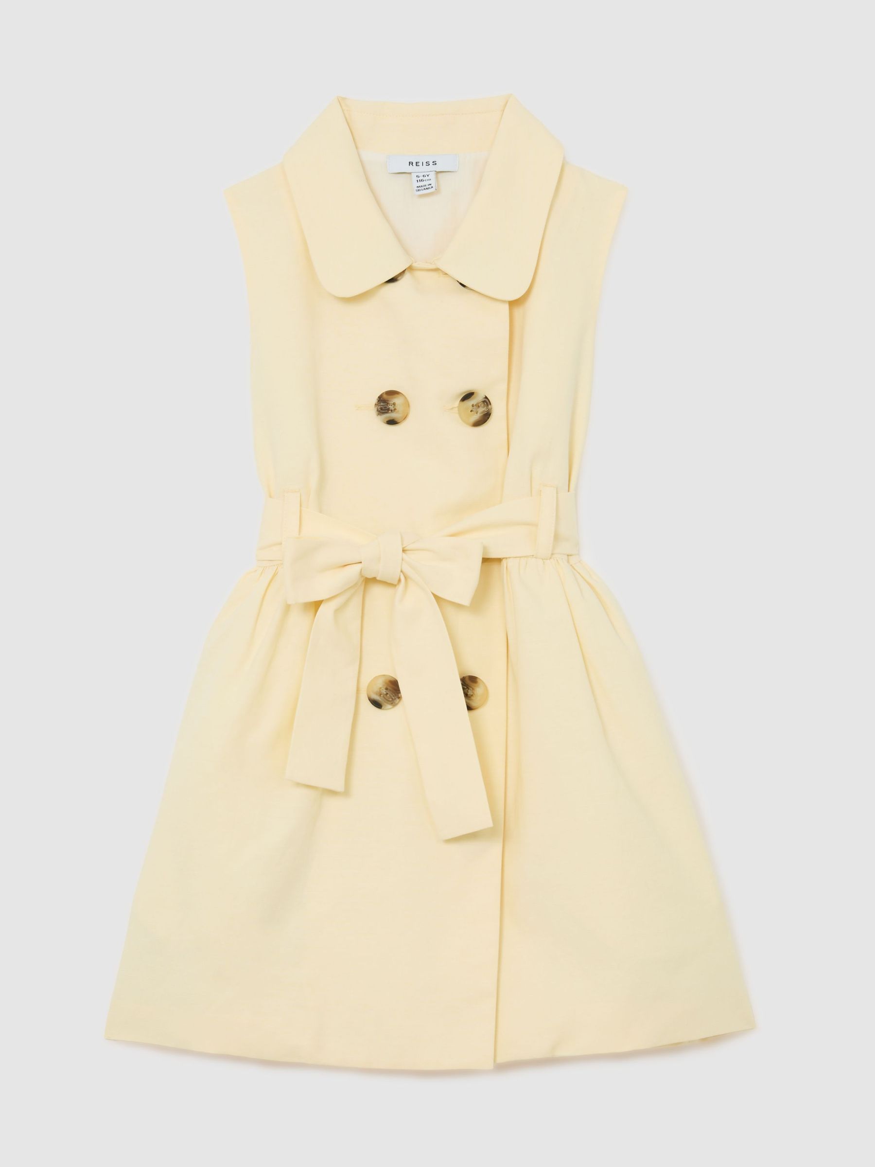 9-13 yrs Dress in Lemon Yellow - Image 2 of 3