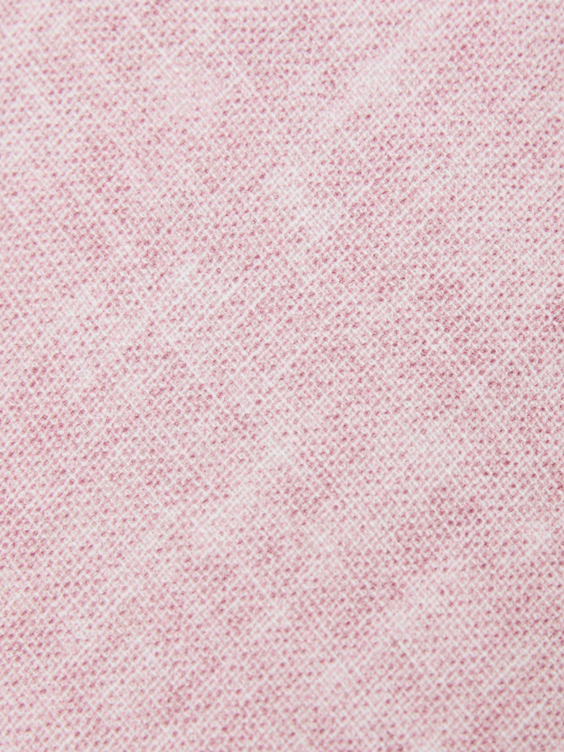 Linen Woven Tie in Rose Pink - image 2