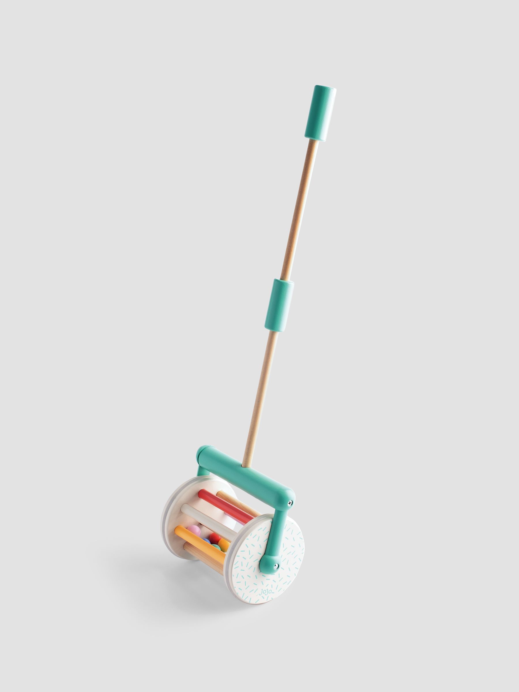 White Push Along Rattle - Image 2 of 3