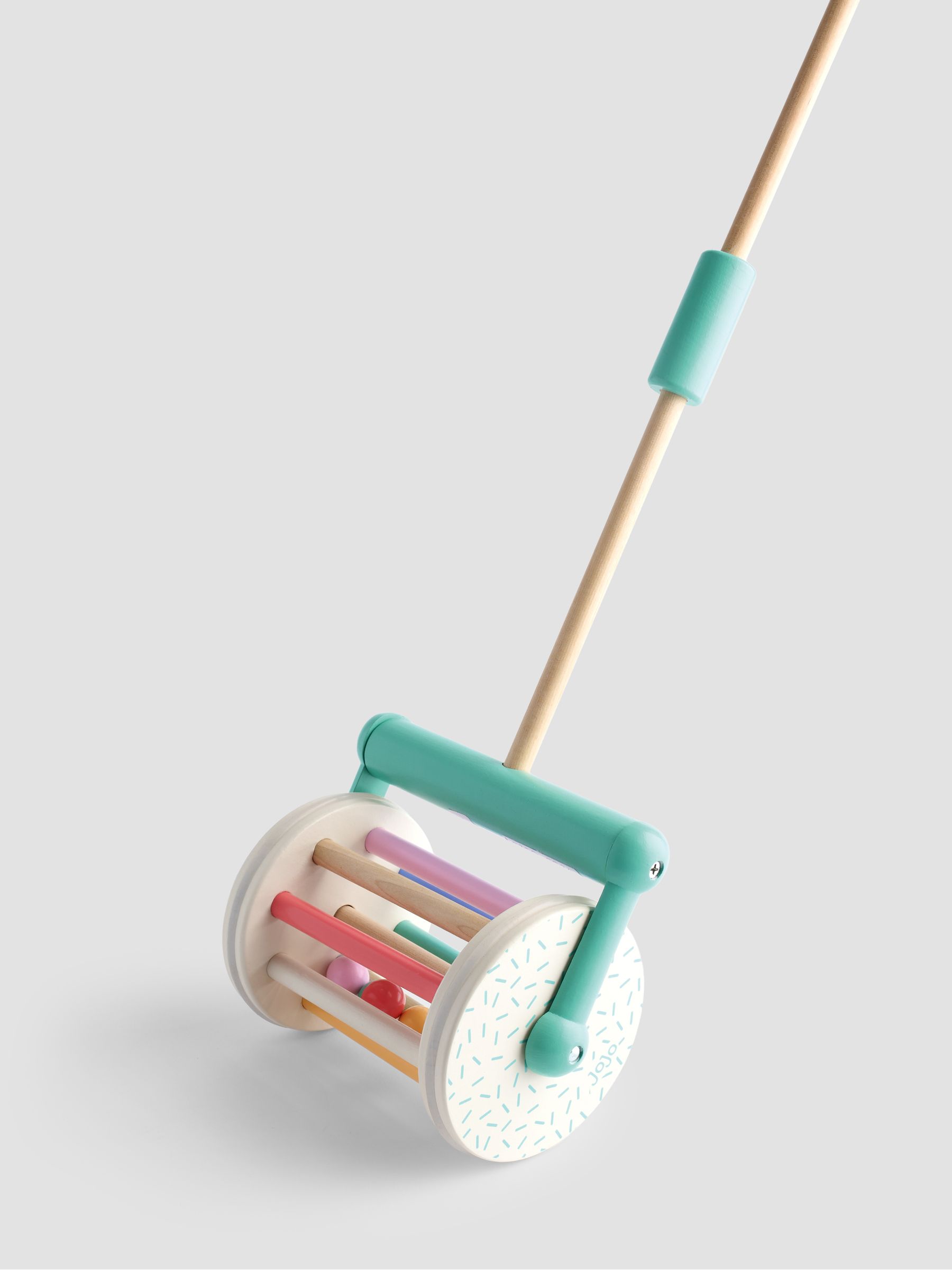 White Push Along Rattle - Image 3 of 3