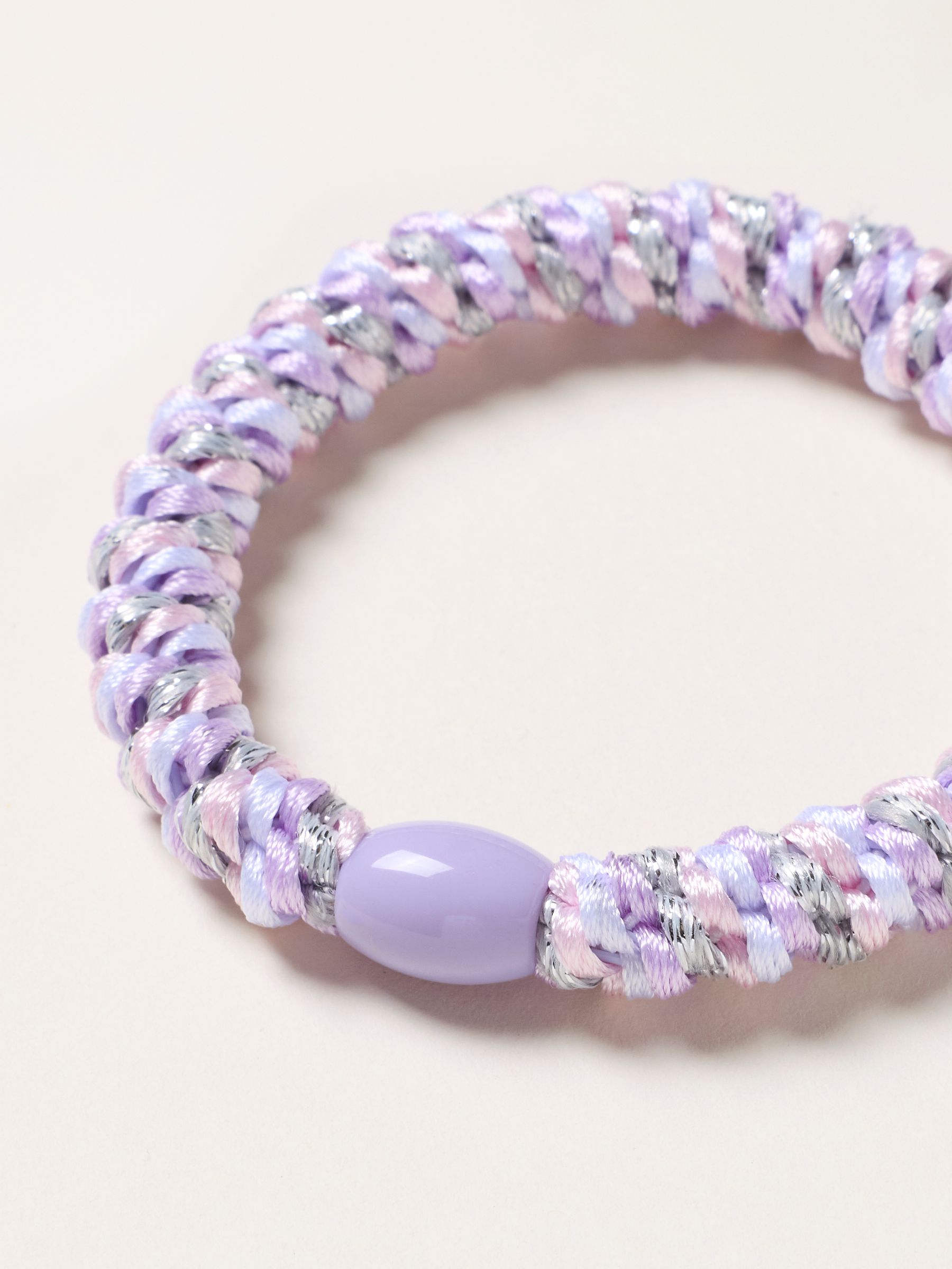 Lilac Purple Twist Hair Tie - Image 2 of 2