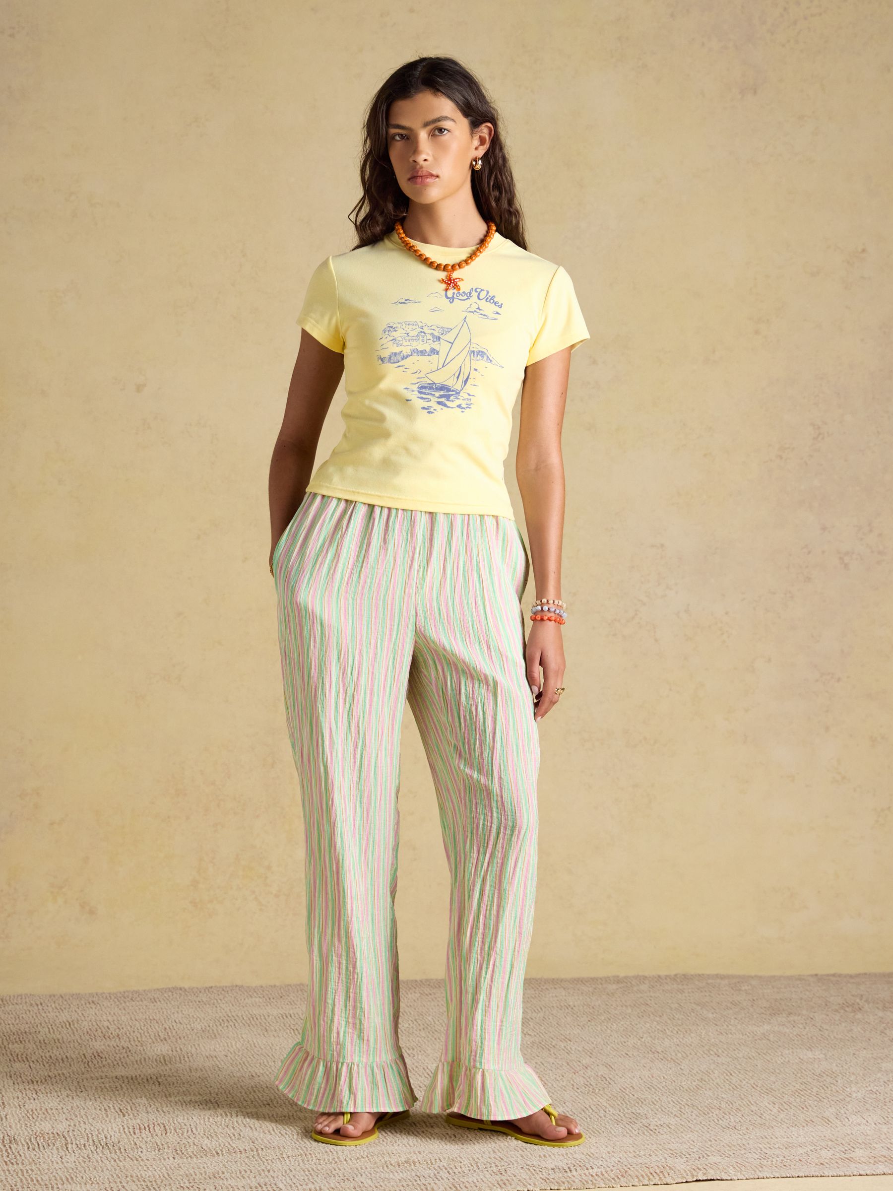 Coastal Scene Print Cotton Rich Baby Tee - Image 9 of 12