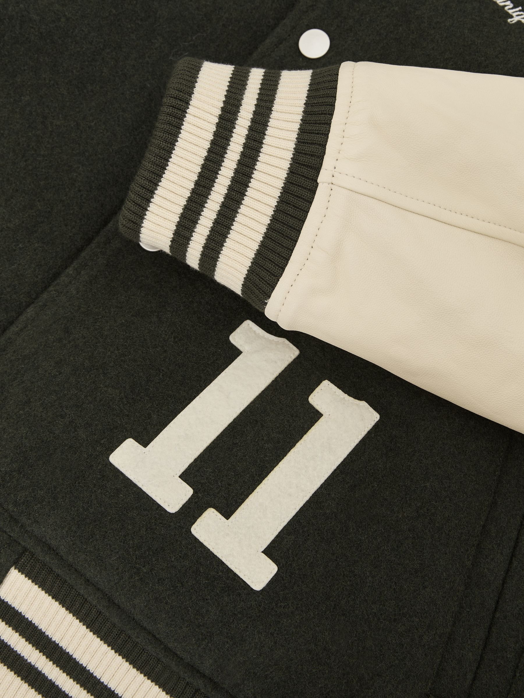 Varsity Wool Jacket in Duffel Bag - Image 6 of 6