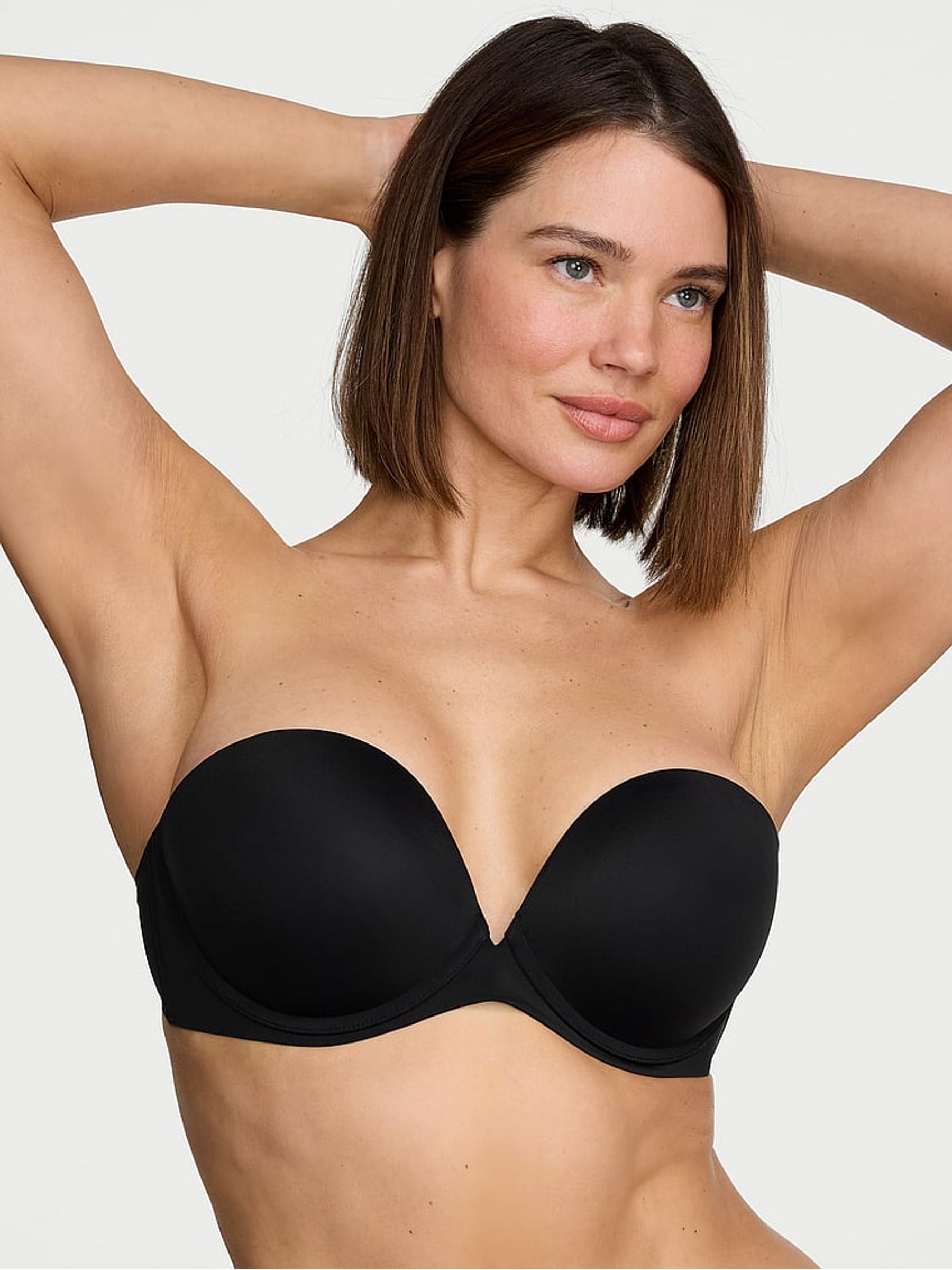 Black Strapless Multiway Push Up Bra - Image 1 of 2 Black Strapless Multiway Push Up Bra - Image 1 of 2