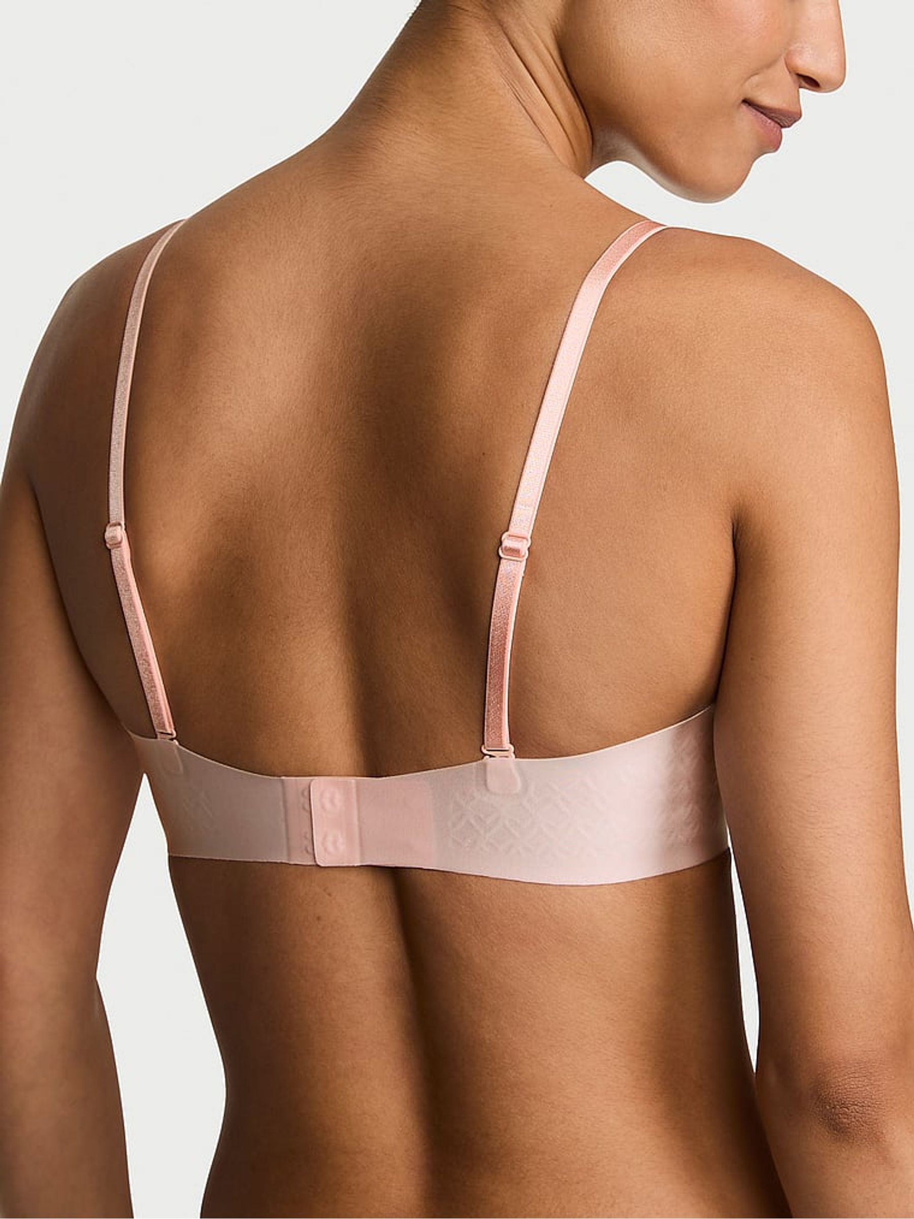 Purest Pink Strapless Multiway Push Up Uplift Bra - Image 3 of 3