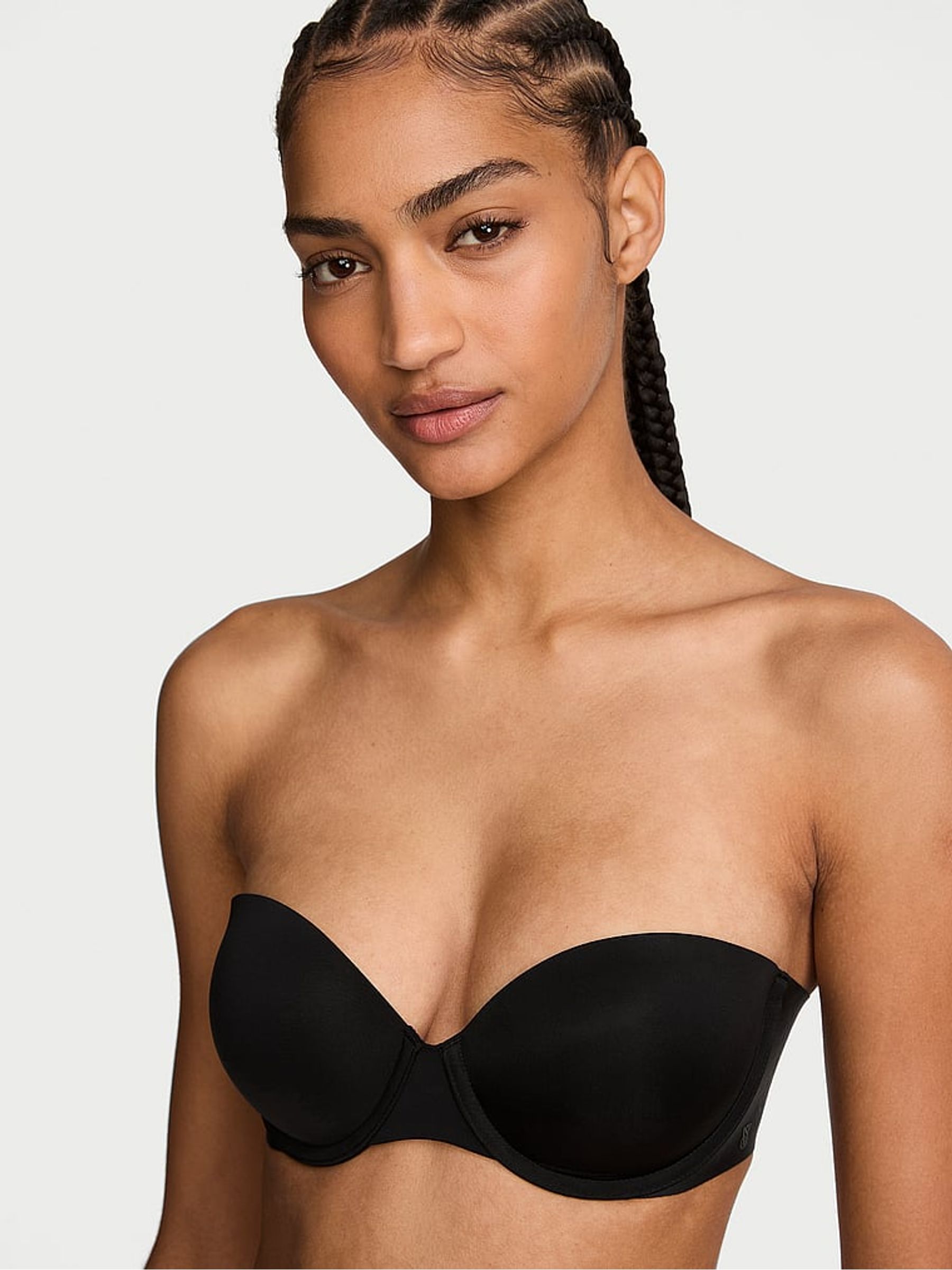 Black Strapless Multiway Push Up Uplift Bra - Image 1 of 2