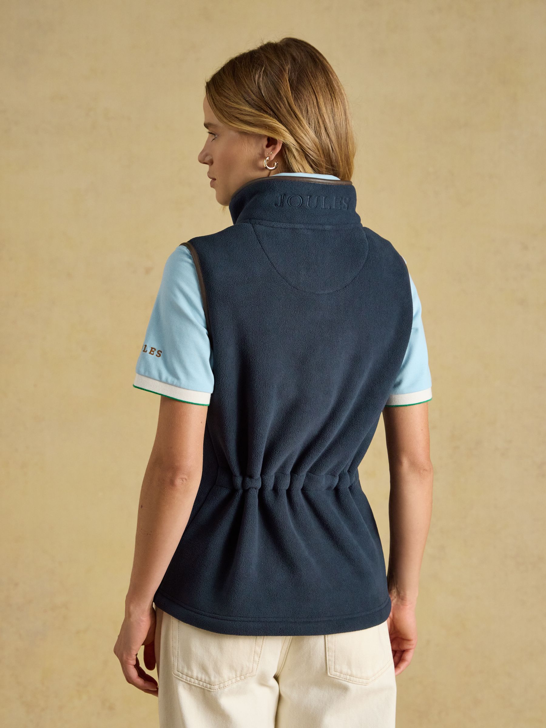 Official Scone Blue Heritage Fleece Gilet - Image 2 of 9
