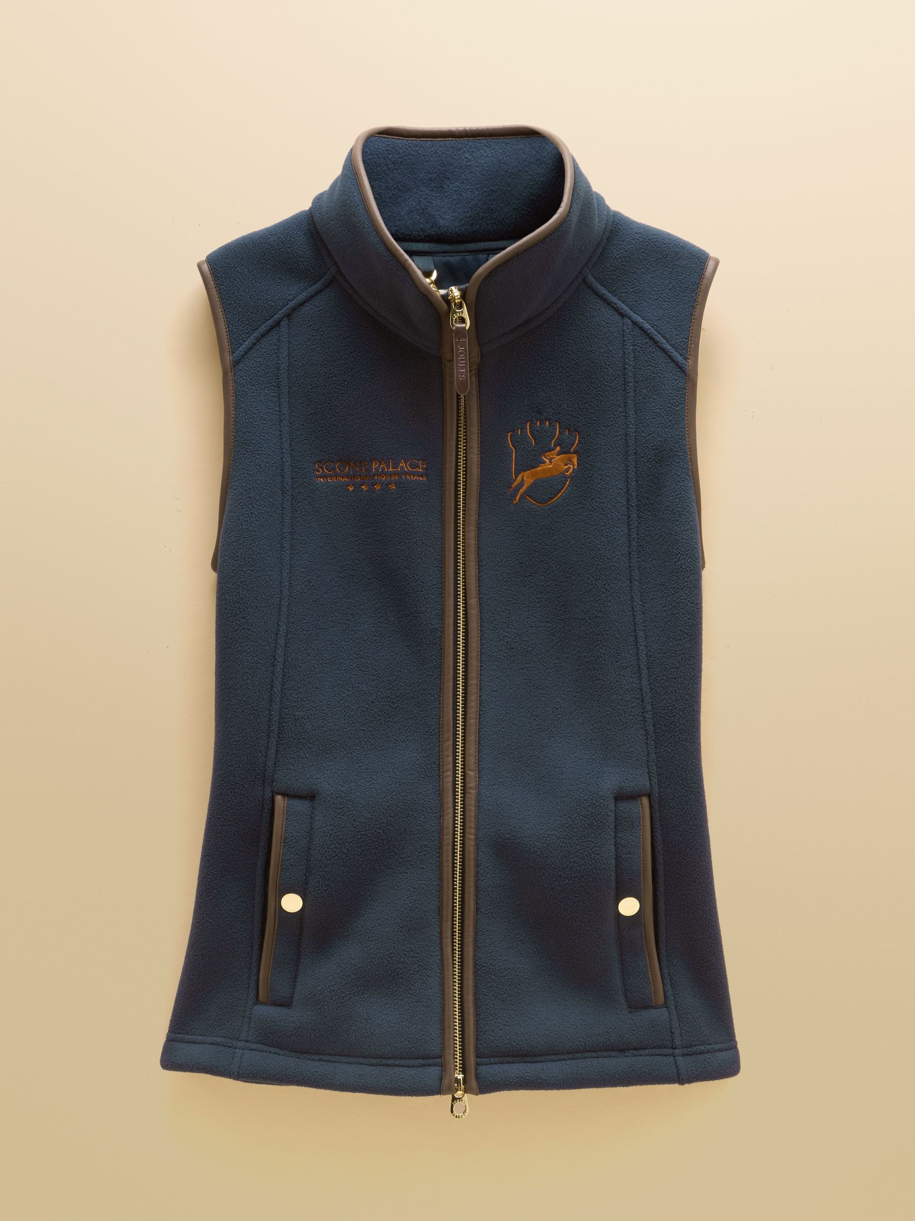 Official Scone Blue Heritage Fleece Gilet - Image 9 of 9