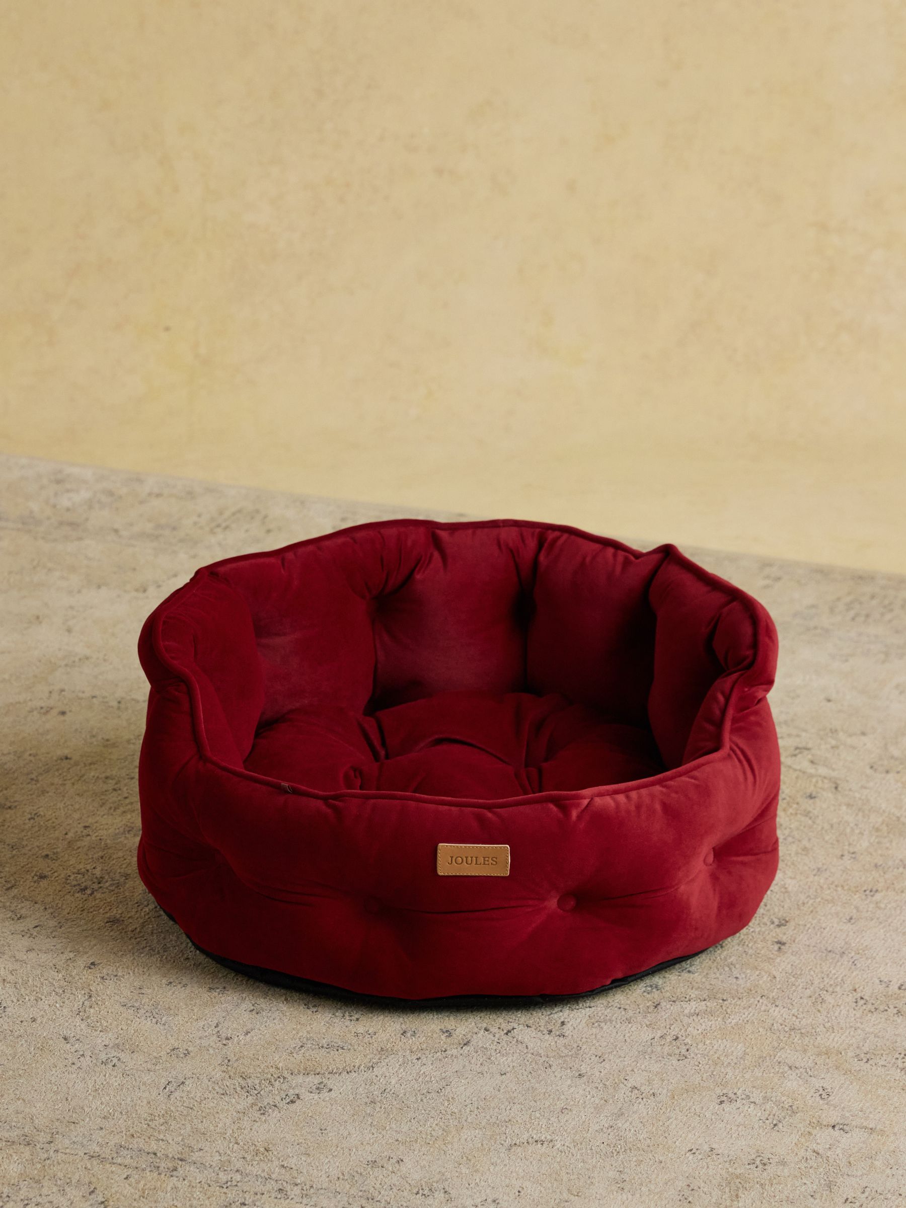 Chesterfield Burgundy Red Pet Bed - Image 1 of 6 Chesterfield Burgundy Red Pet Bed - Image 1 of 6