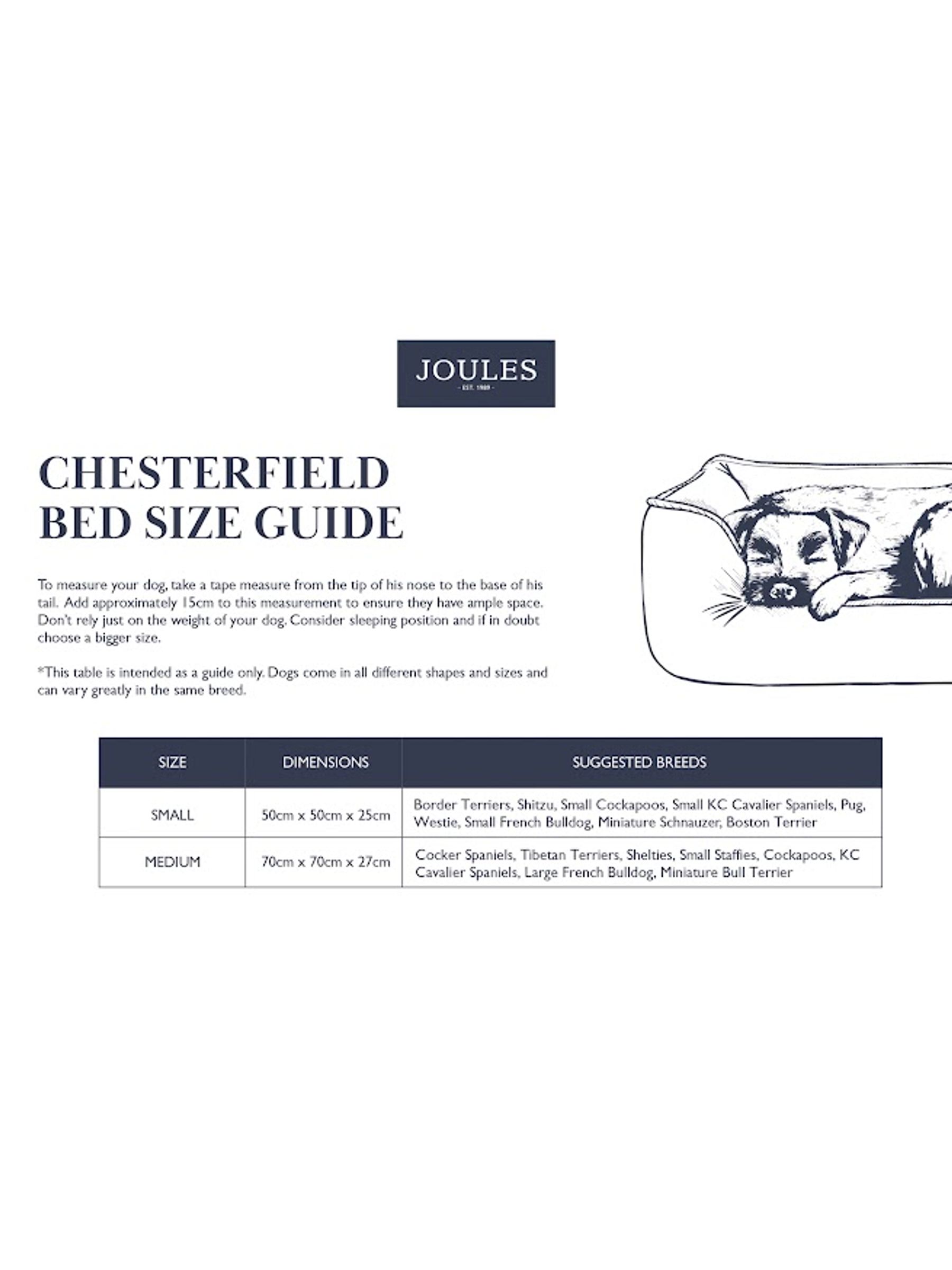 Chesterfield Burgundy Red Pet Bed - Image 4 of 6