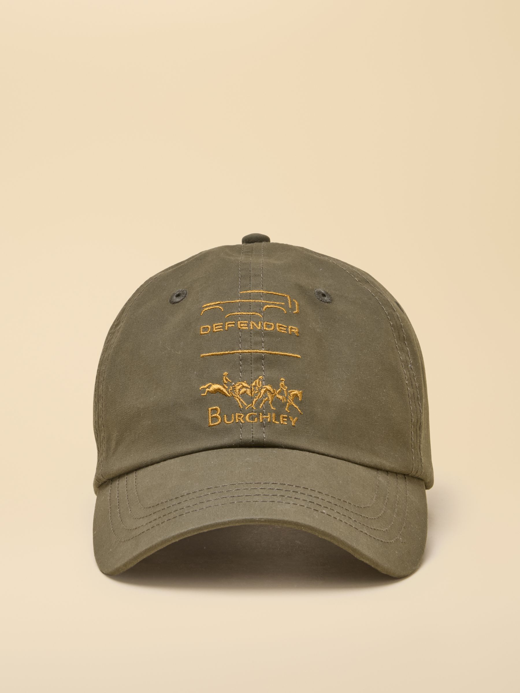 Official Burghley Green Embroidered Cap - Image 1 of 4