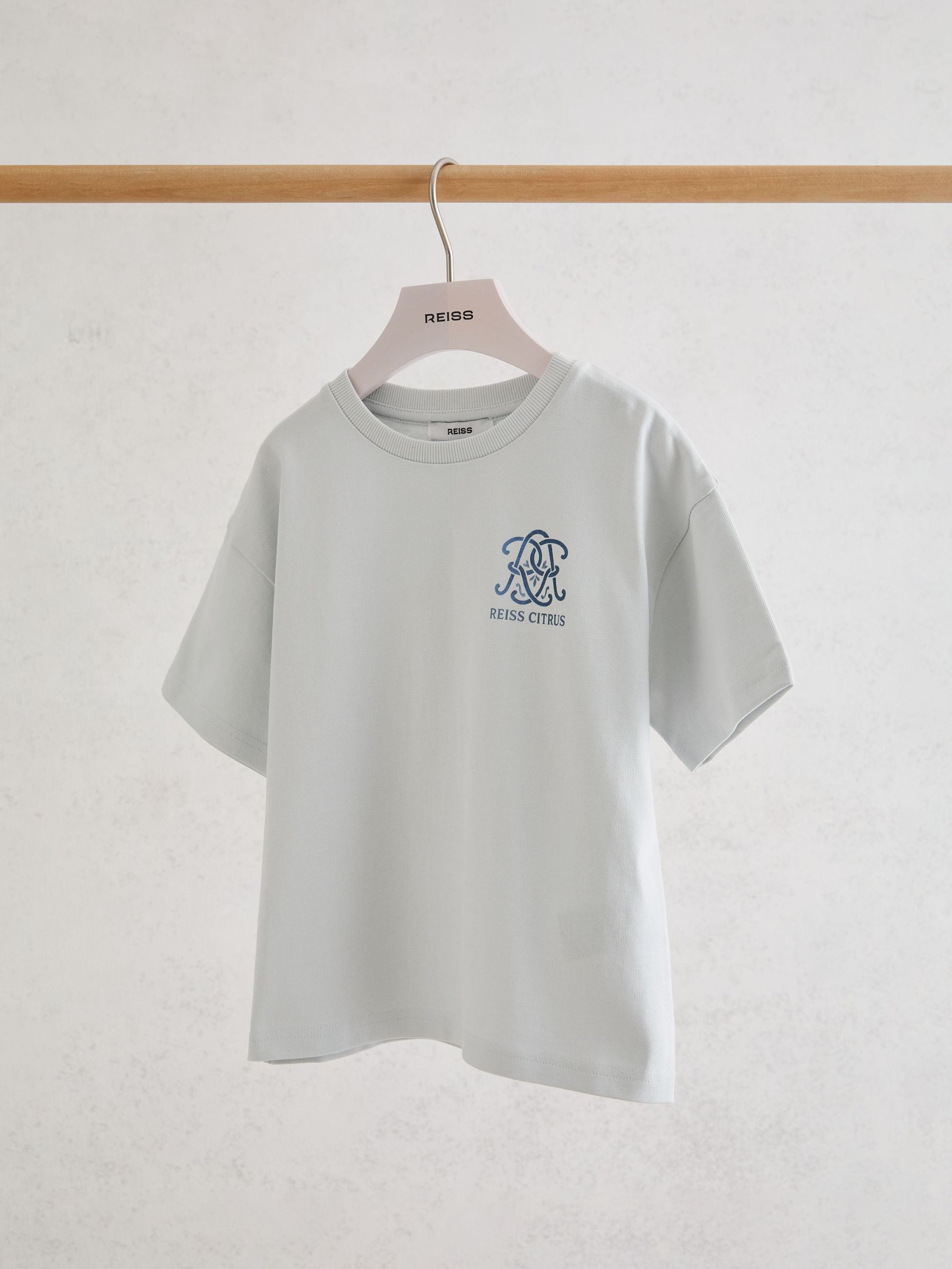 T-Shirts in Pale Blue - Image 2 of 3