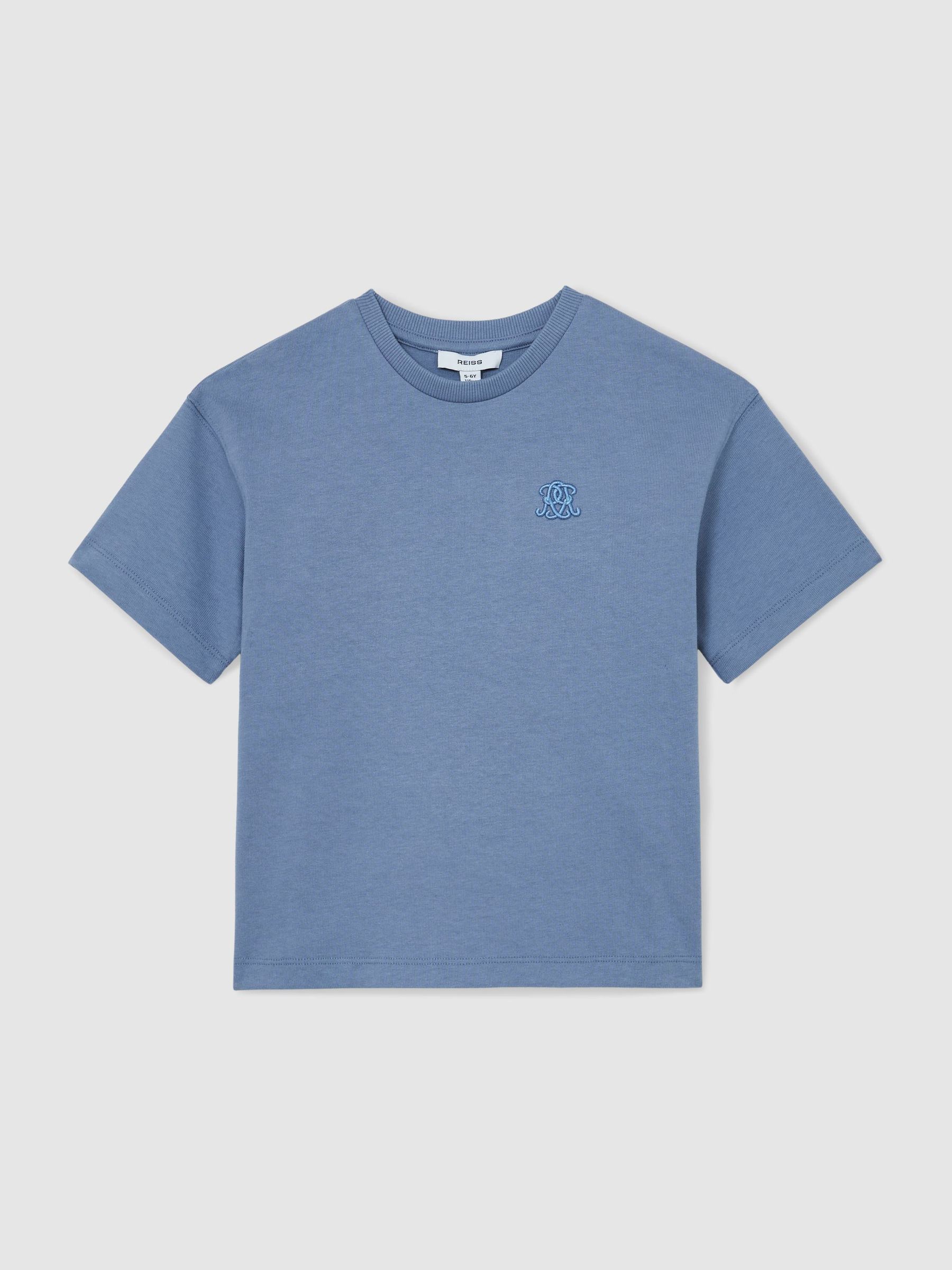 T-Shirt in Airforce Blue - Image 1 of 3