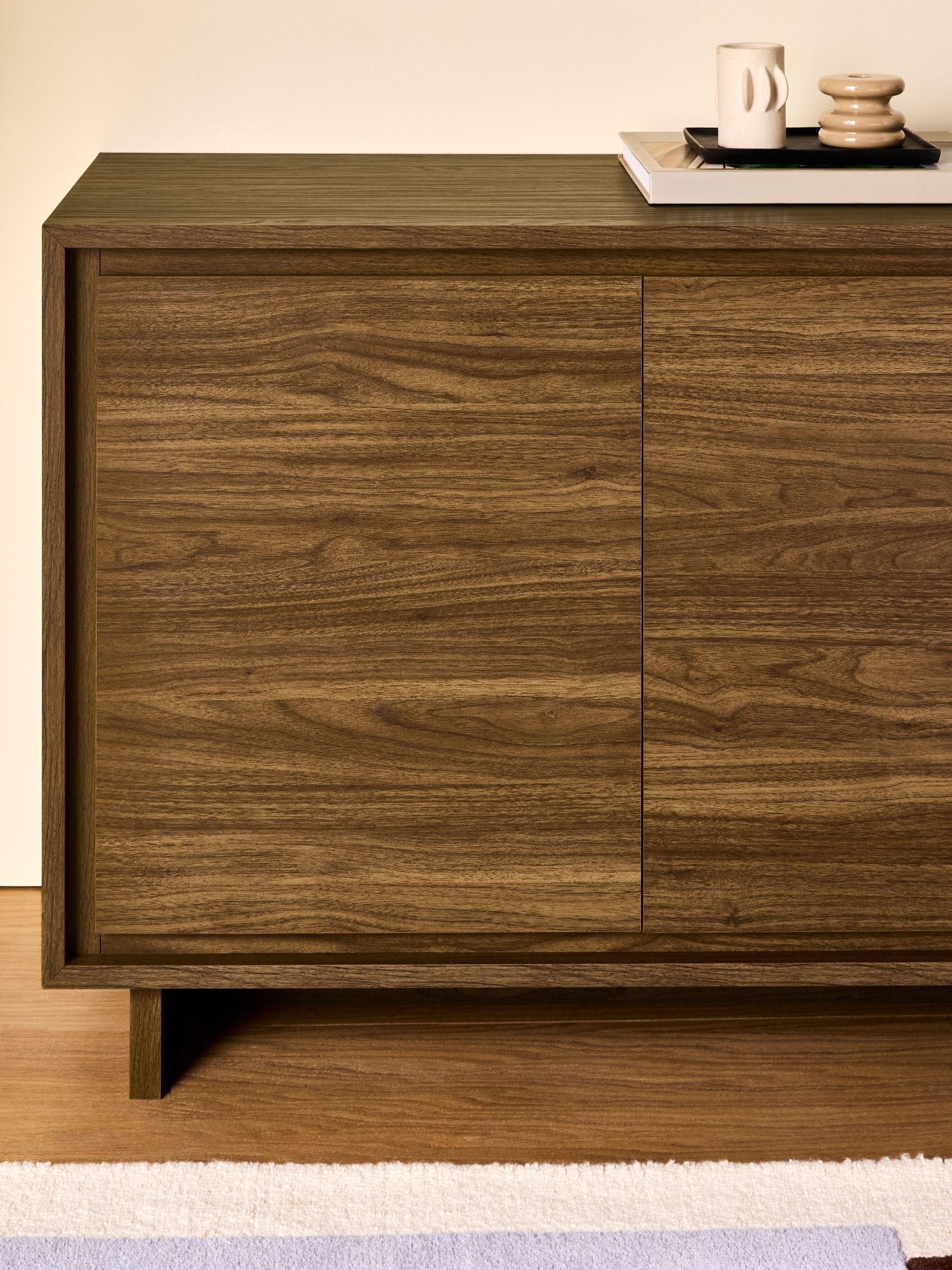 Kaci Extra Large Sideboard in Dark Walnut Effect - Image 3 of 6