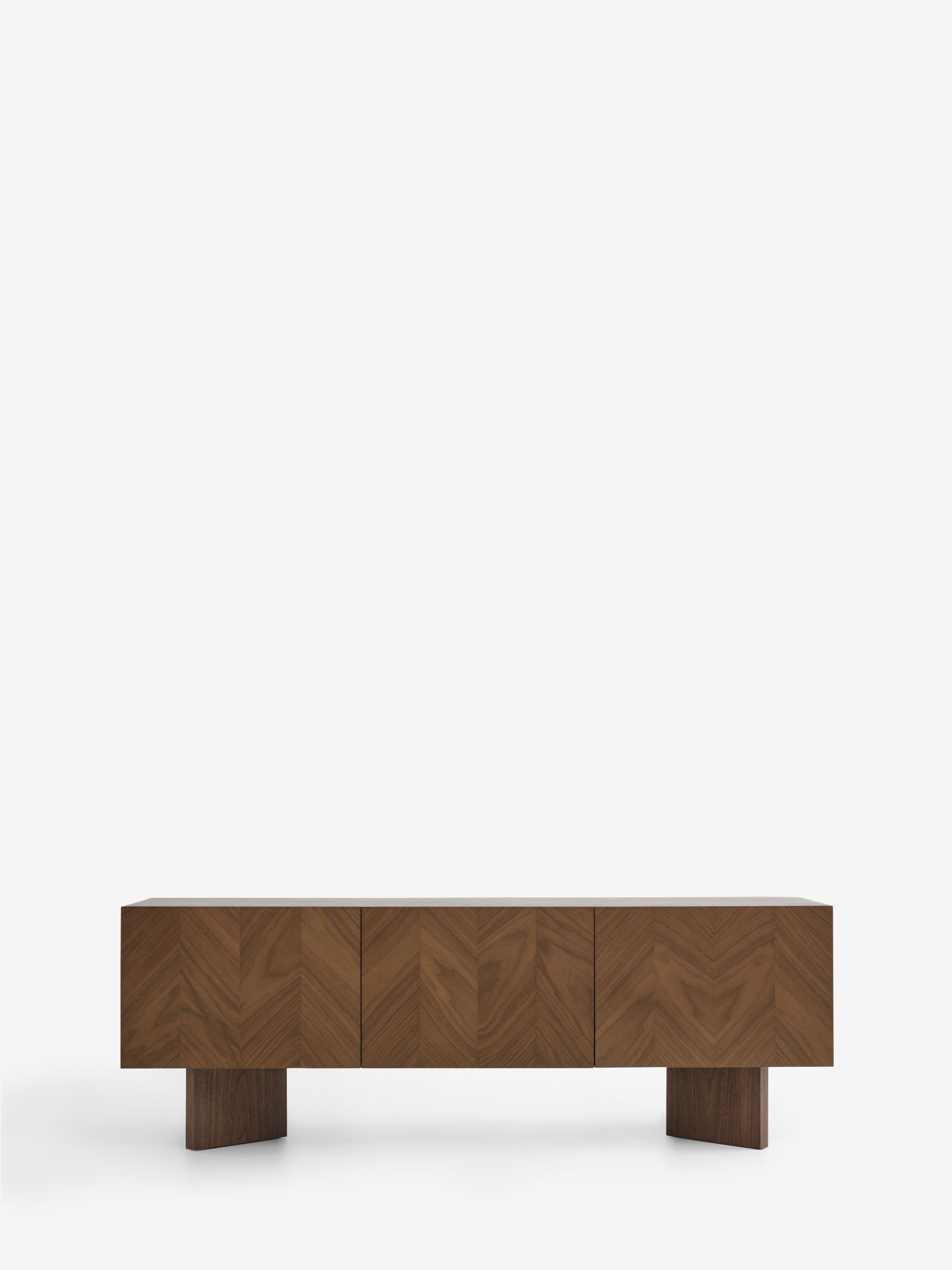 Brennan Up to 55 Inch Wide TV Unit in Walnut - Image 6 of 9