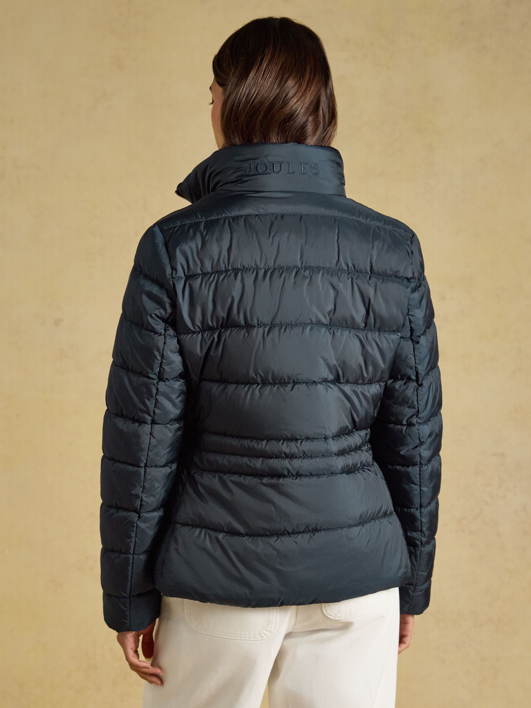 Paddock Navy Showerproof Padded Coat - Image 2 of 9