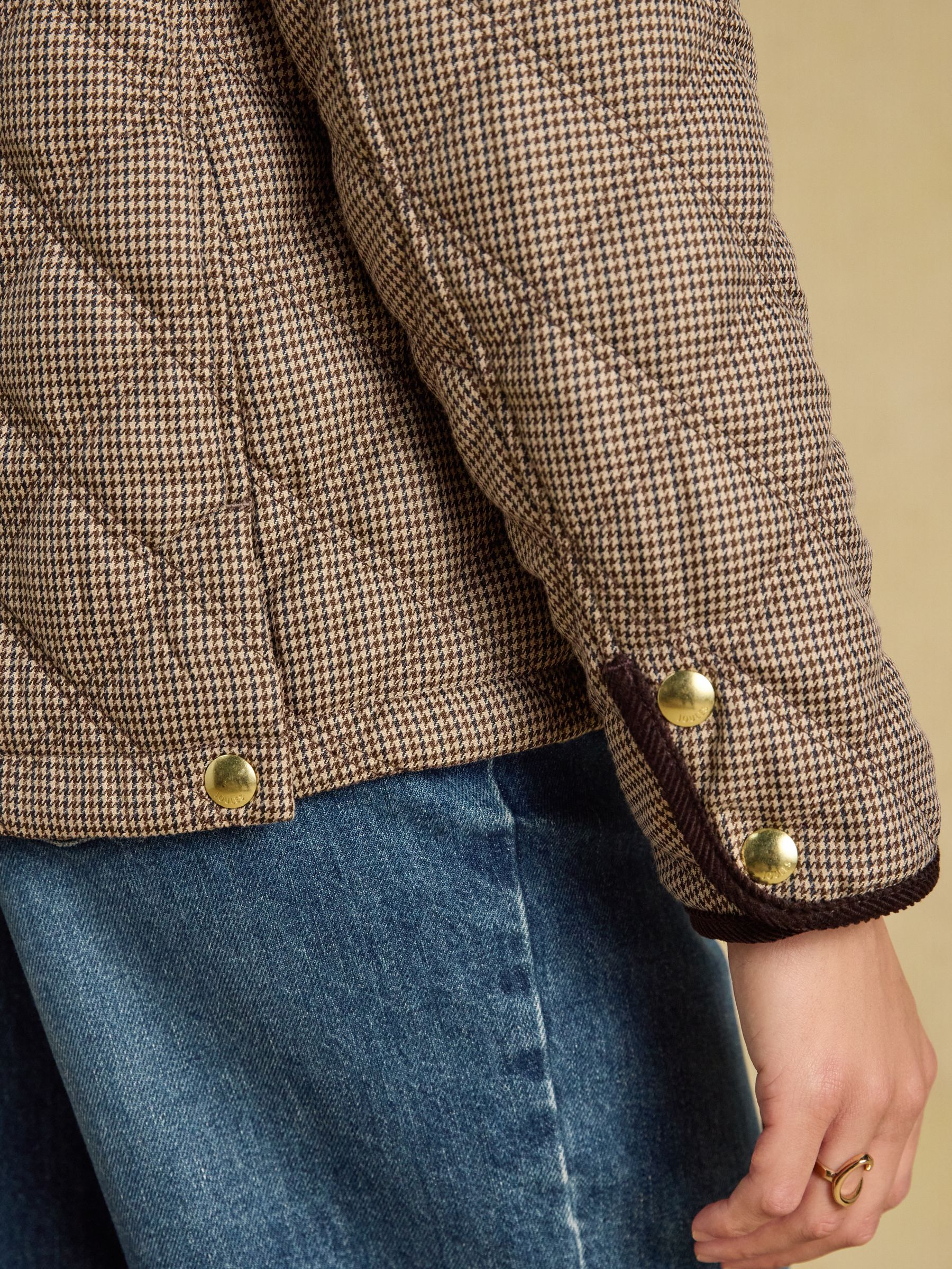 Harrogate Check Diamond Quilted Jacket - Image 10 of 12