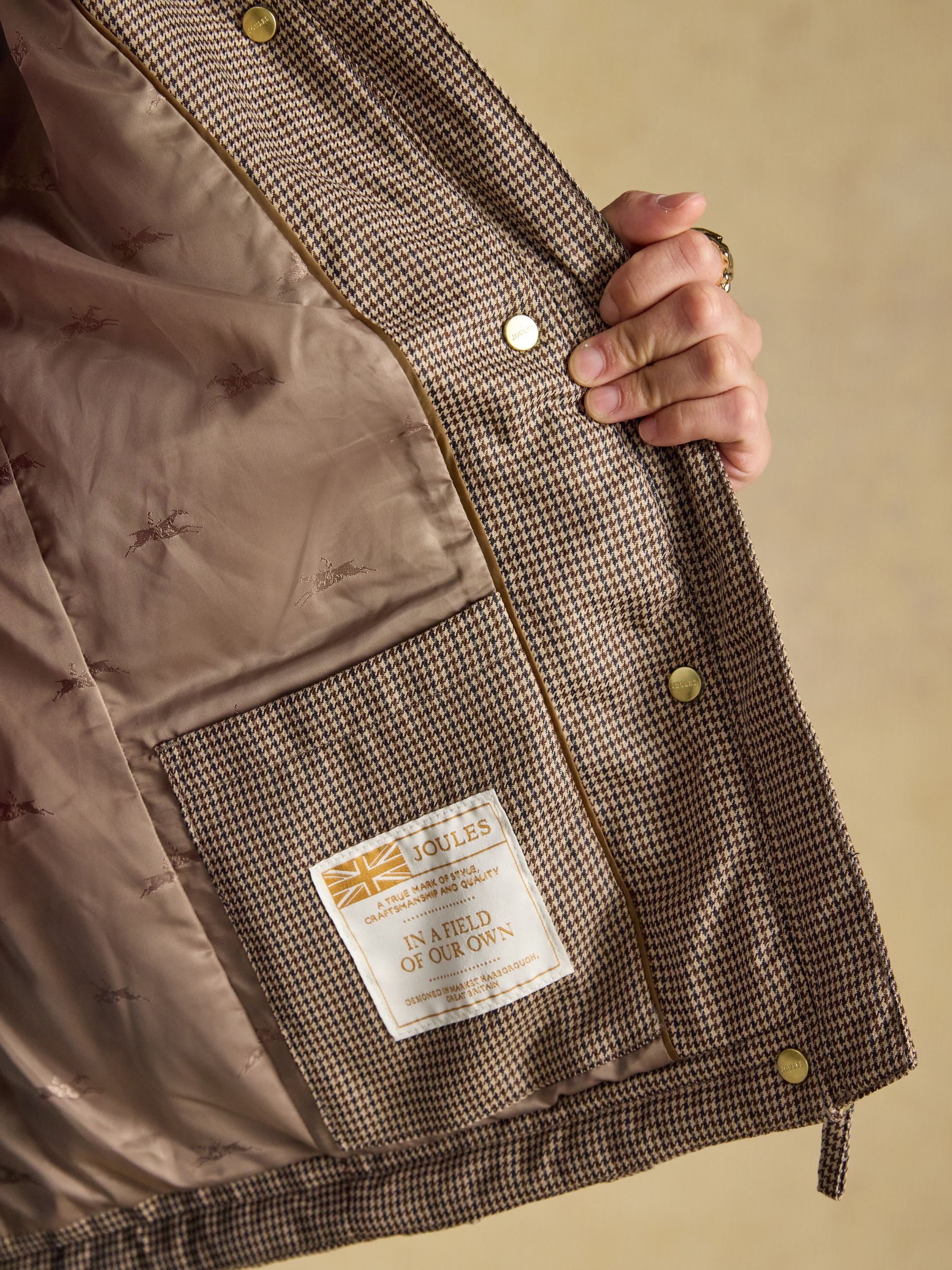 Harrogate Check Diamond Quilted Jacket - Image 11 of 12