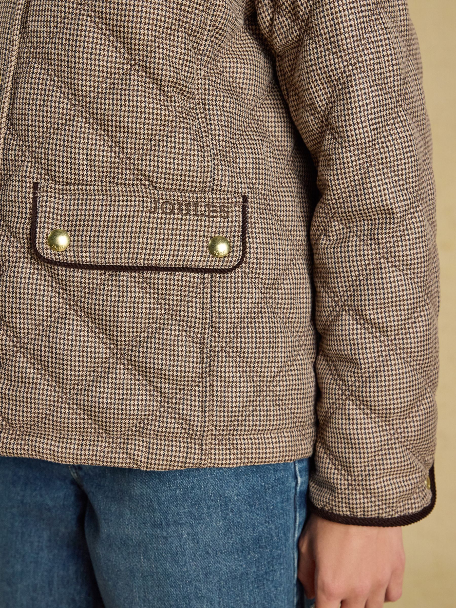 Harrogate Check Diamond Quilted Jacket - Image 6 of 12