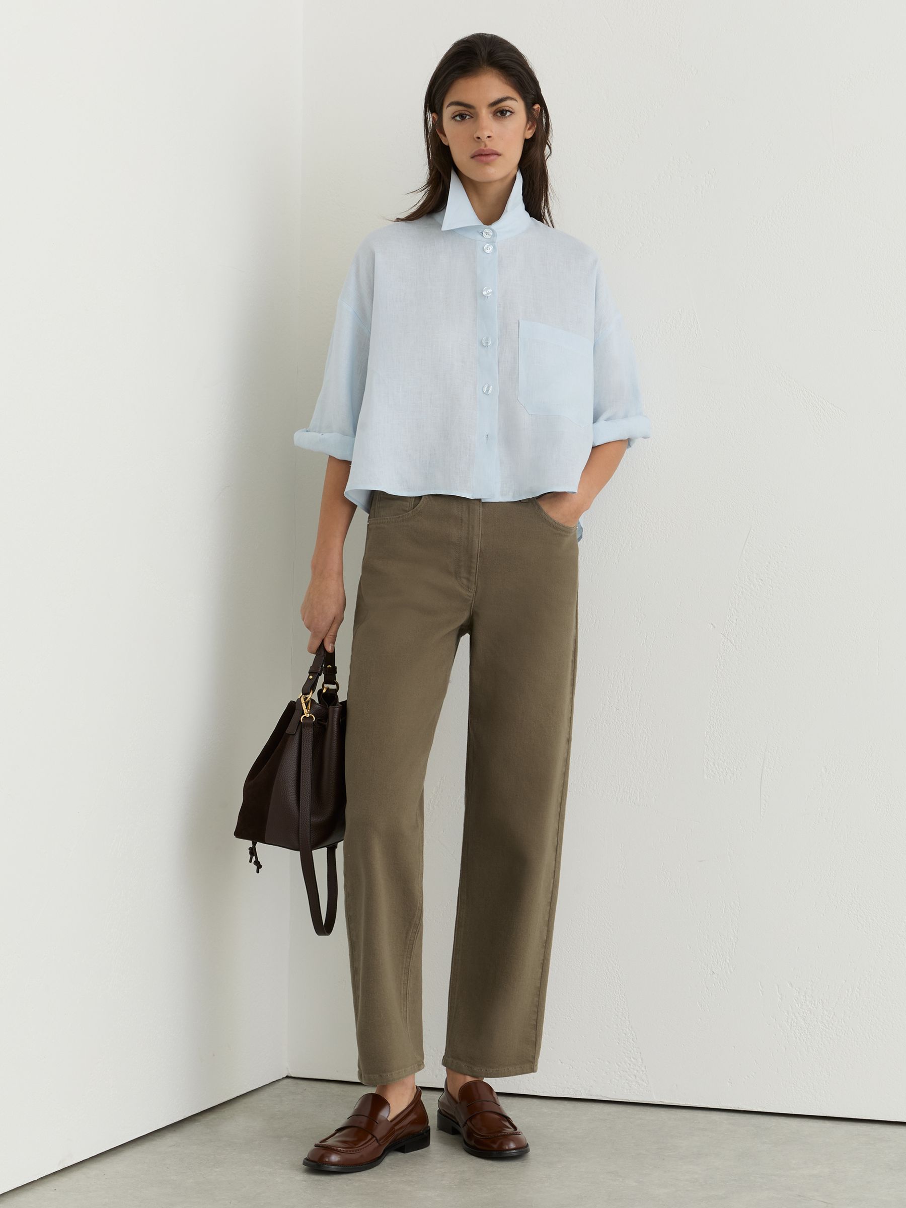 Mid-rise Straight-leg Jeans