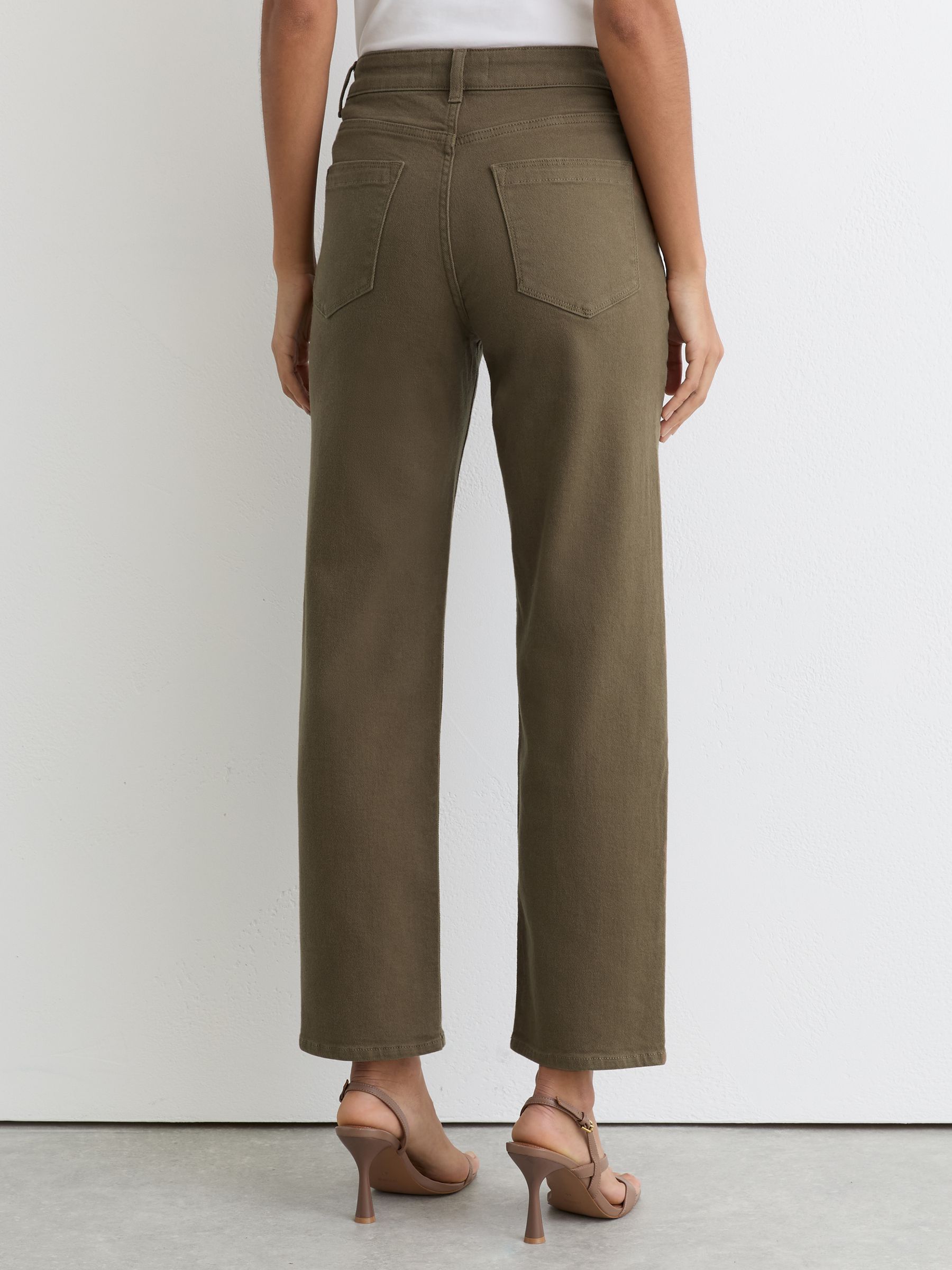 Jeans in Khaki Green - Image 5 of 7