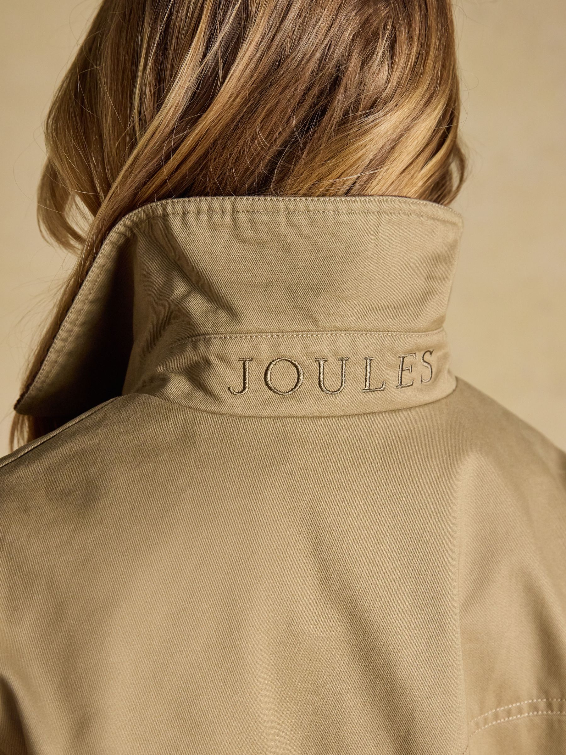 Tan Brown Embroidered Barn Jacket - Image 7 of 9