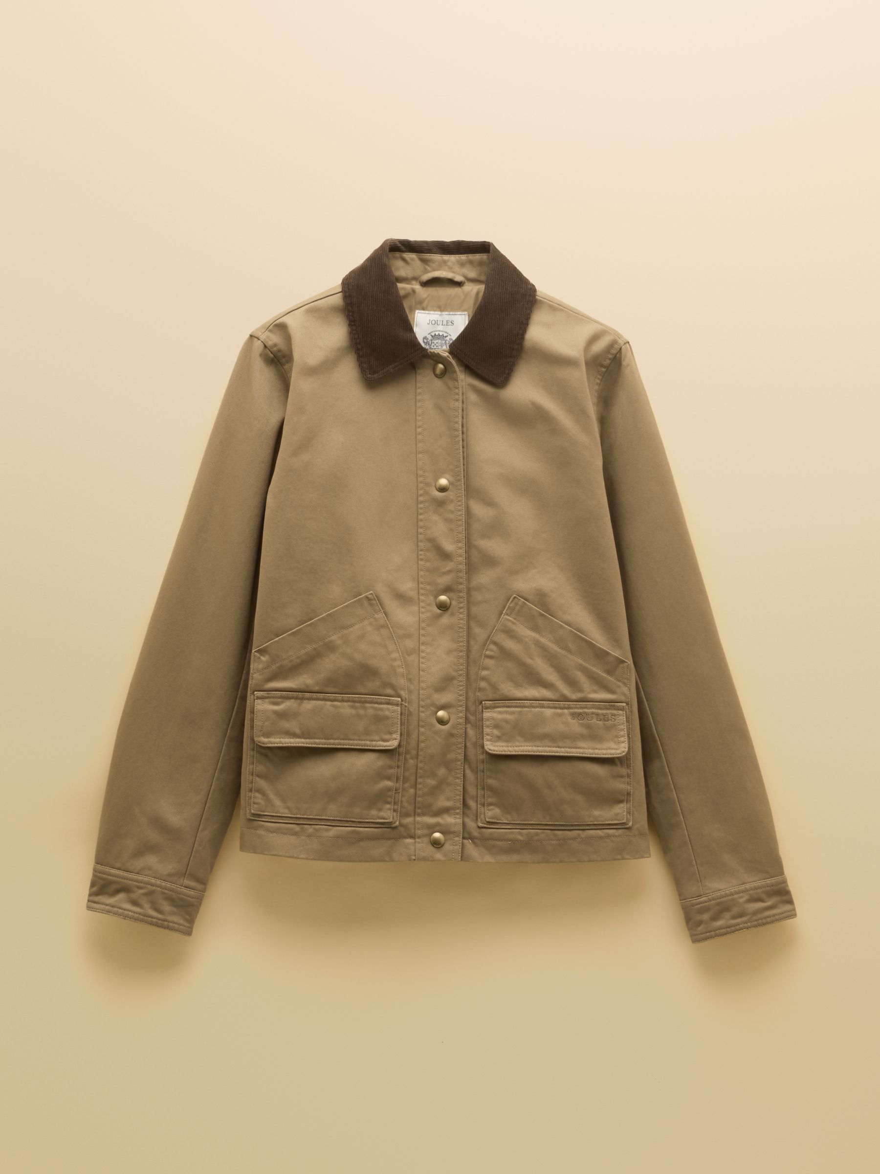 Tan Brown Embroidered Barn Jacket - Image 9 of 9 Tan Brown Embroidered Barn Jacket - Image 9 of 9