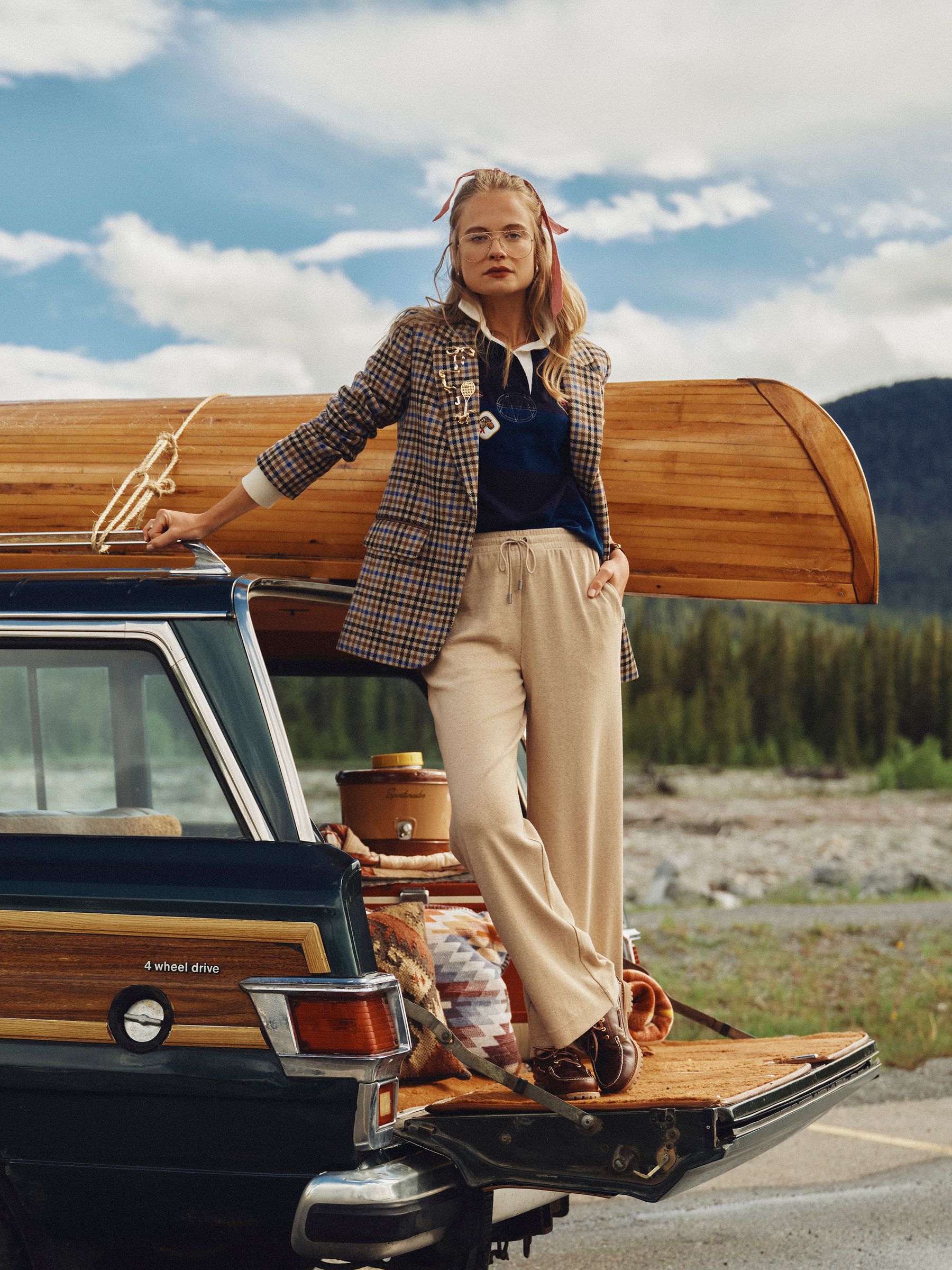 Thornwick Check Relaxed Fit Wool Rich Tweed Blazer - Image 2 of 8