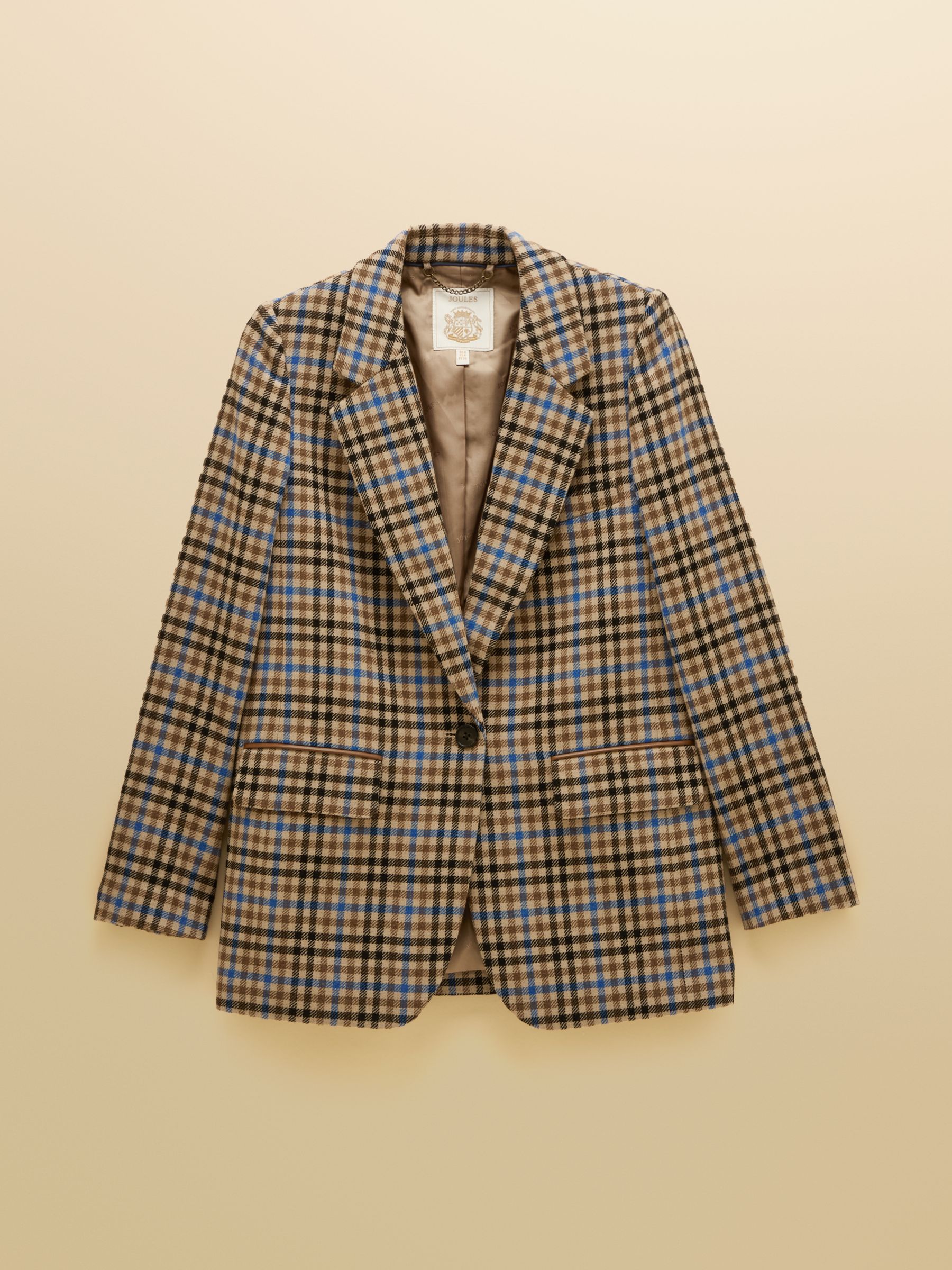 Thornwick Check Relaxed Fit Wool Rich Tweed Blazer - Image 8 of 8 Thornwick Check Relaxed Fit Wool Rich Tweed Blazer - Image 8 of 8