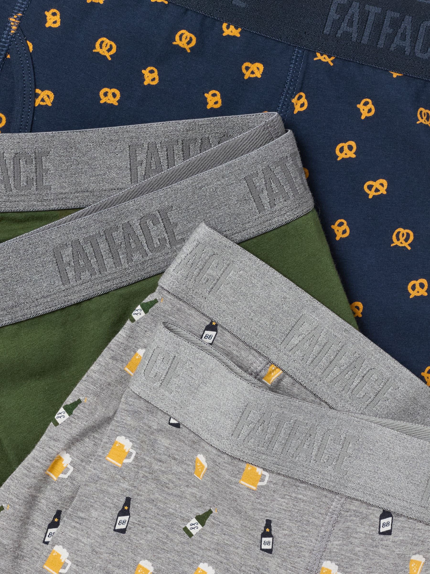 Multi 3 Pairs of Beer Print Boxers - Image 3 of 3 Multi 3 Pairs of Beer Print Boxers - Image 3 of 3