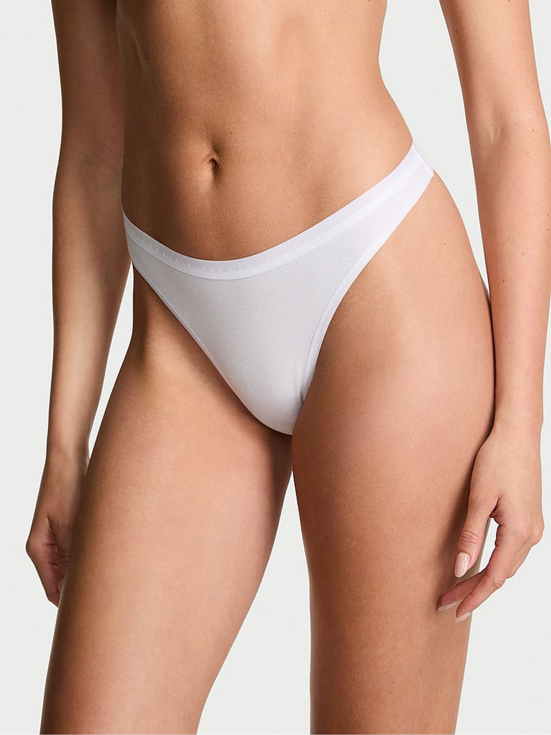 White Thong Knickers - Image 1 of 2