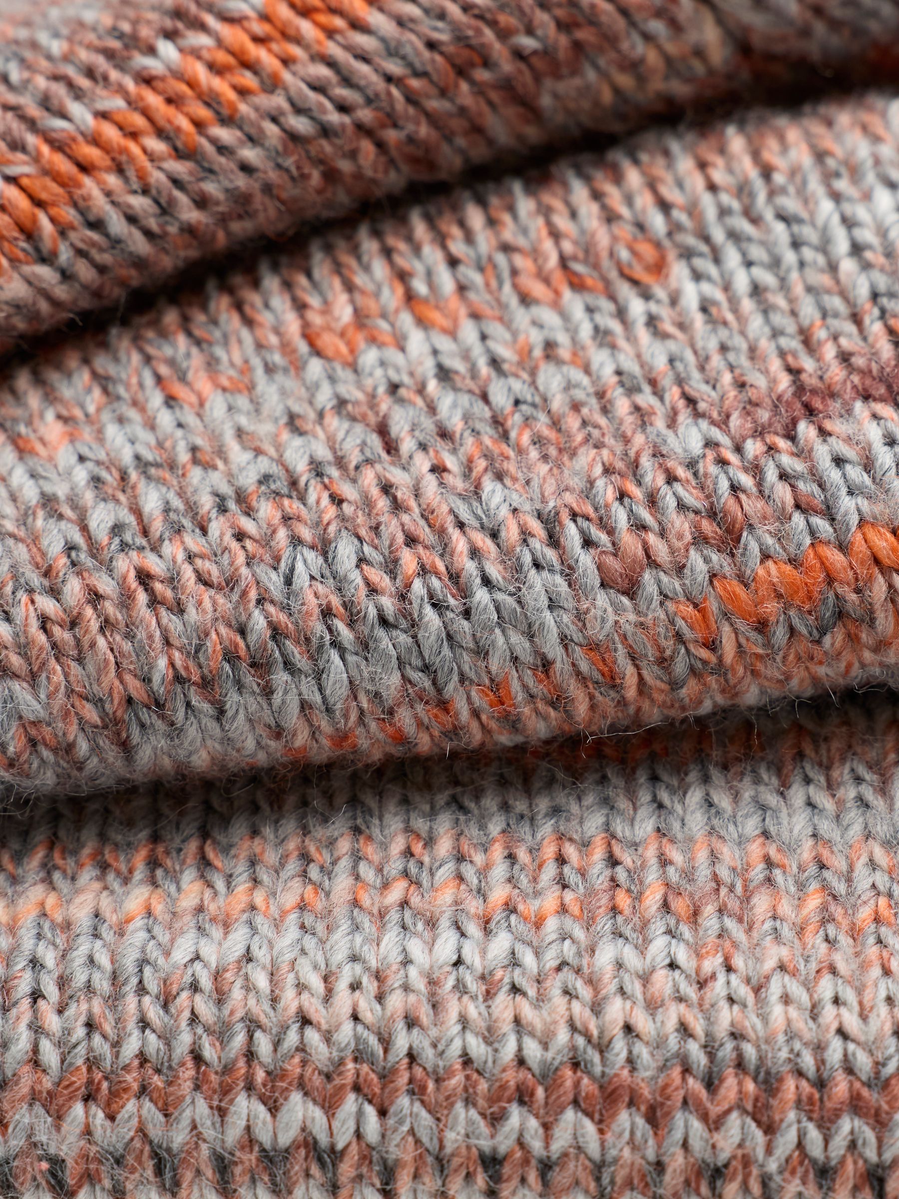 Natural Ombre Crew Neck Knitted Jumper - Image 7 of 7