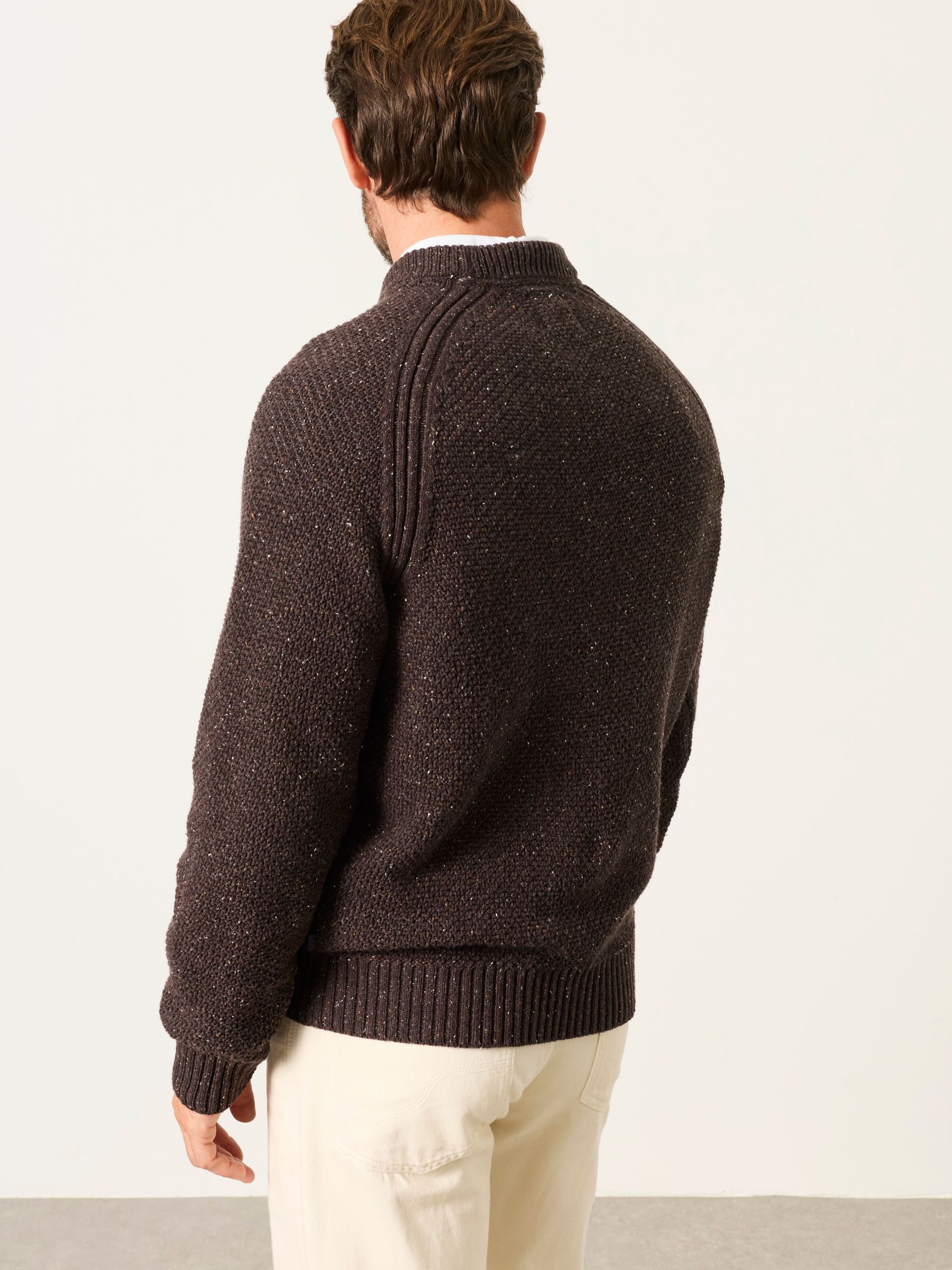 Penton Chestnut Brown Crew Neck Jumper - Image 2 of 6