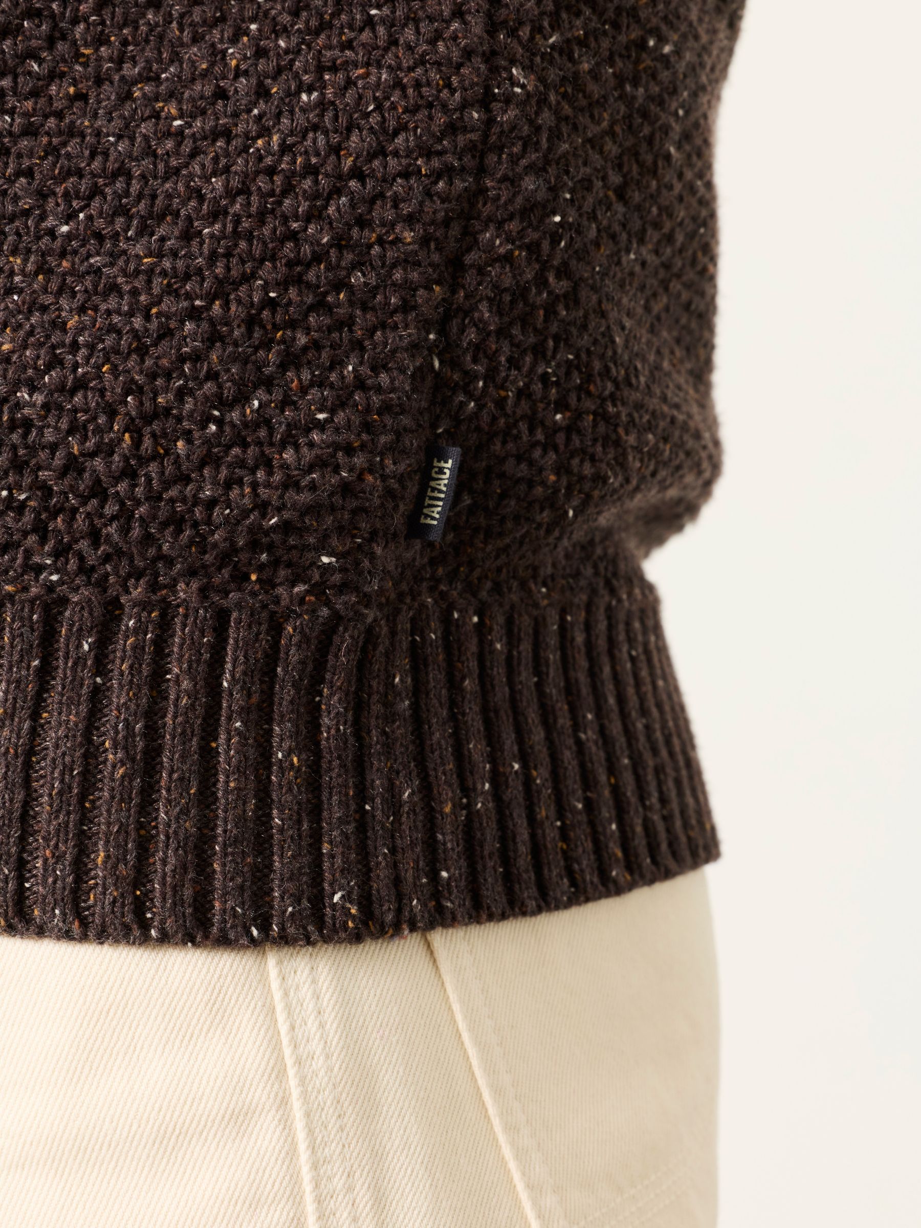 Penton Chestnut Brown Crew Neck Jumper - Image 5 of 6
