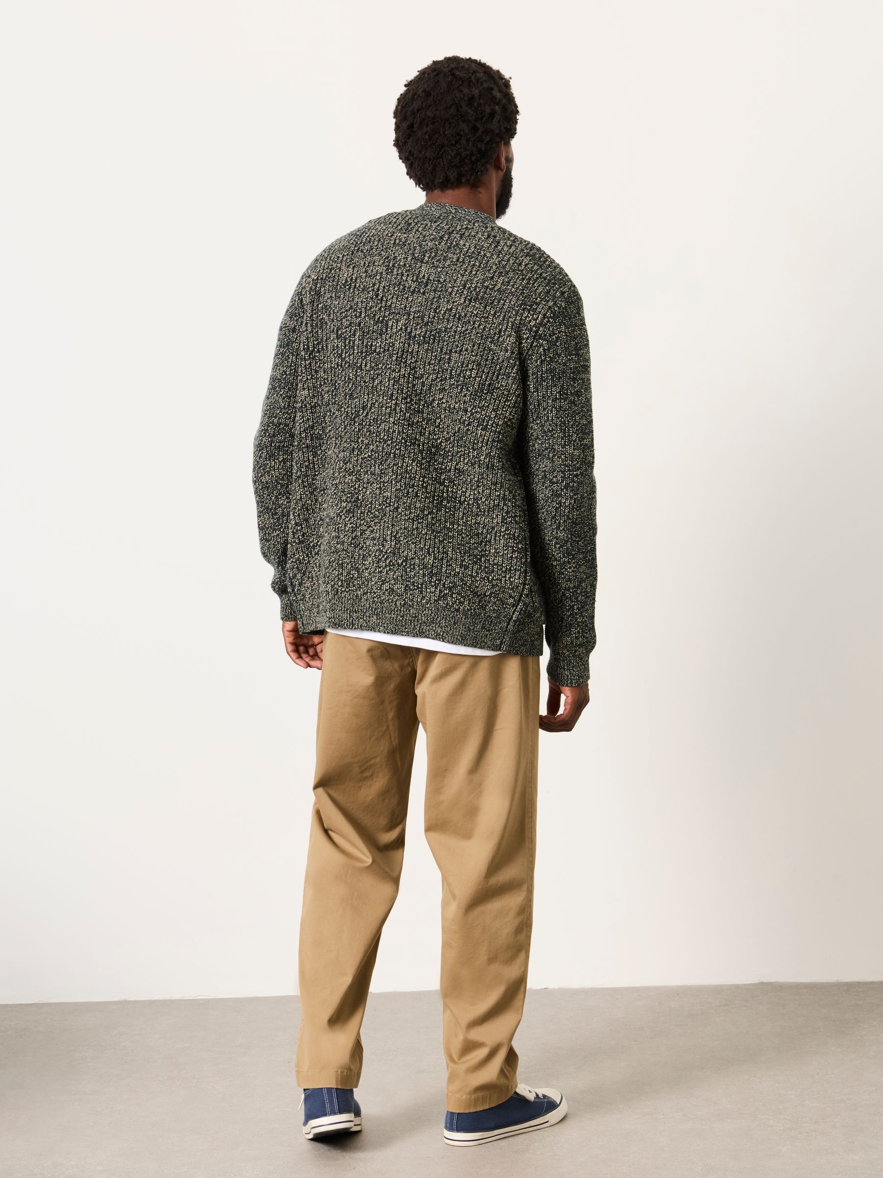 Penton Dark Green Knitted Cardigan - Image 2 of 5 Penton Dark Green Knitted Cardigan - Image 2 of 5