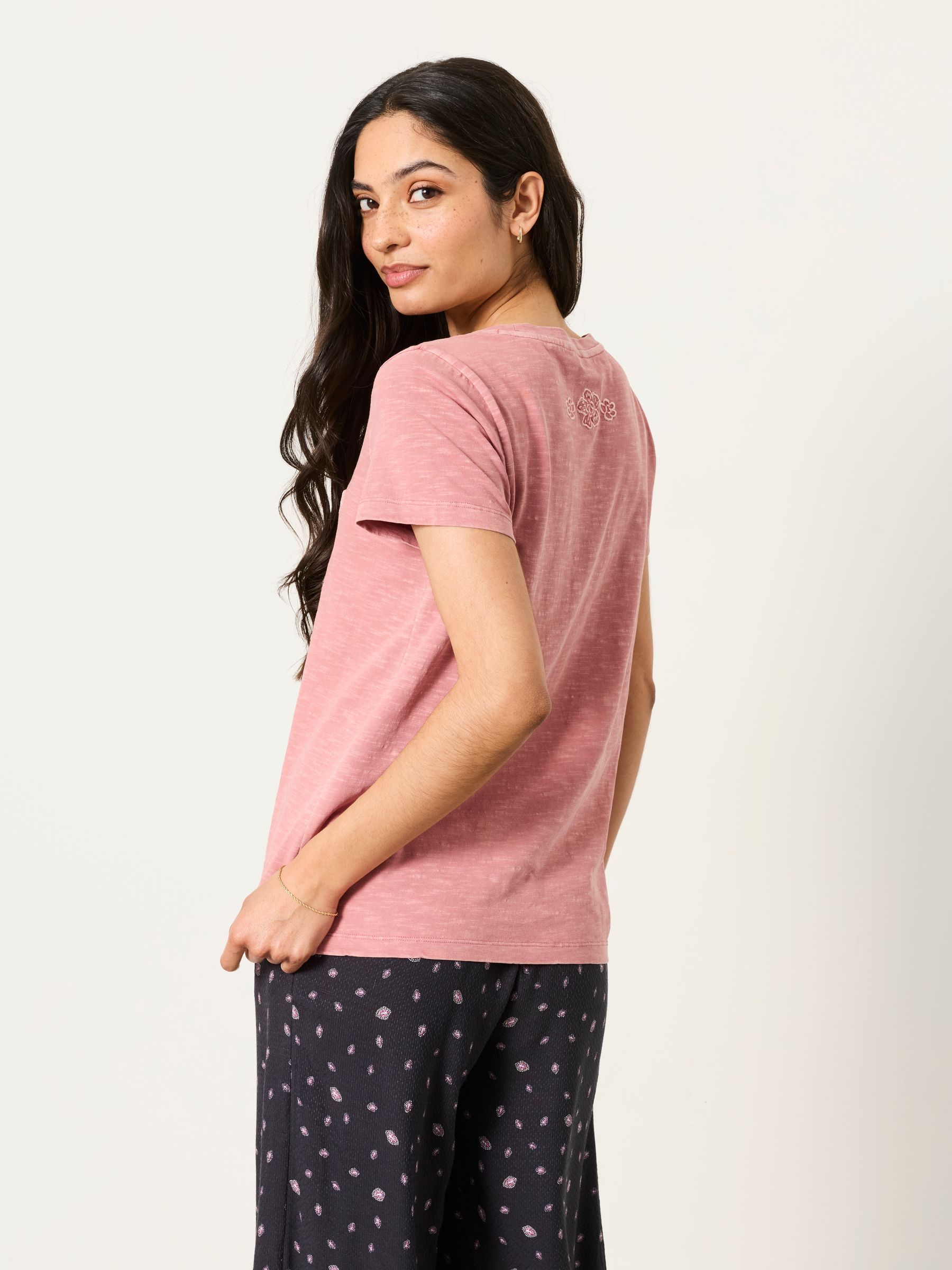 Wild Meadow Graphic T Shirt in Pink - Image 2 of 5