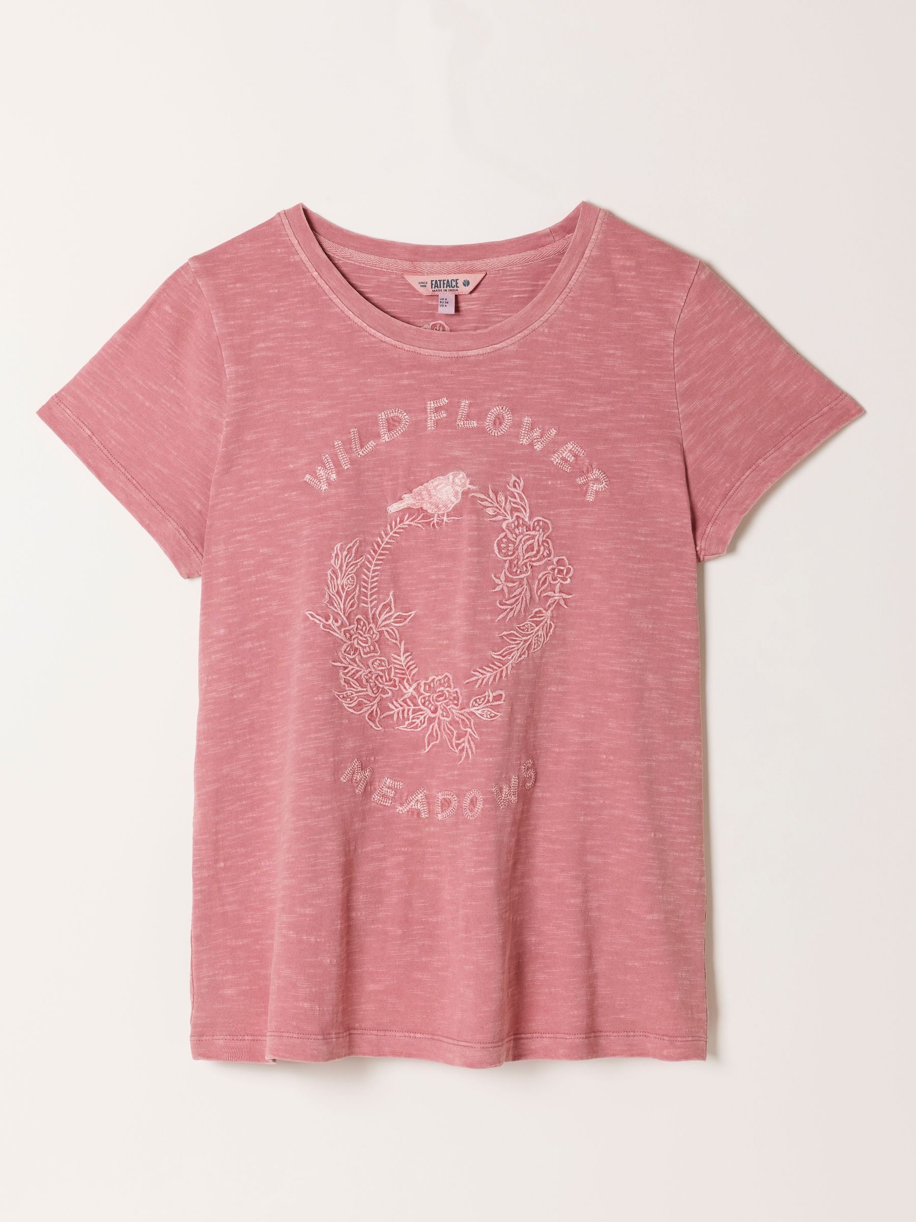 Wild Meadow Graphic T Shirt in Pink - Image 5 of 5