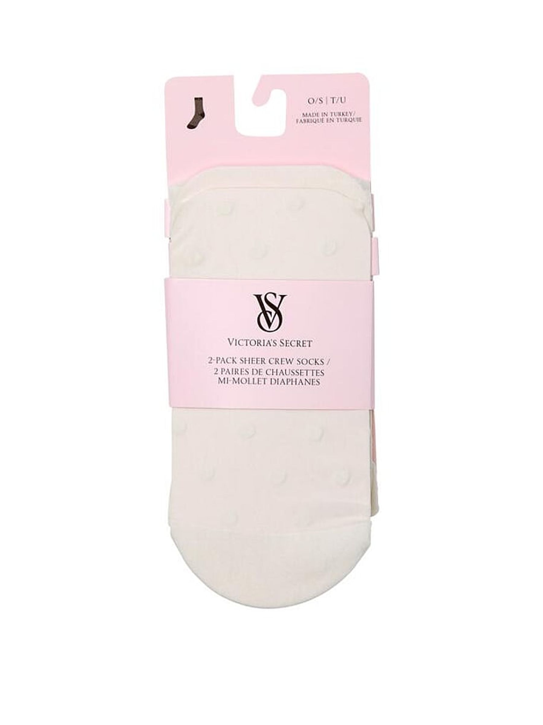 Soft Ivory White 2 Pack Sheer Socks - Image 1 of 2