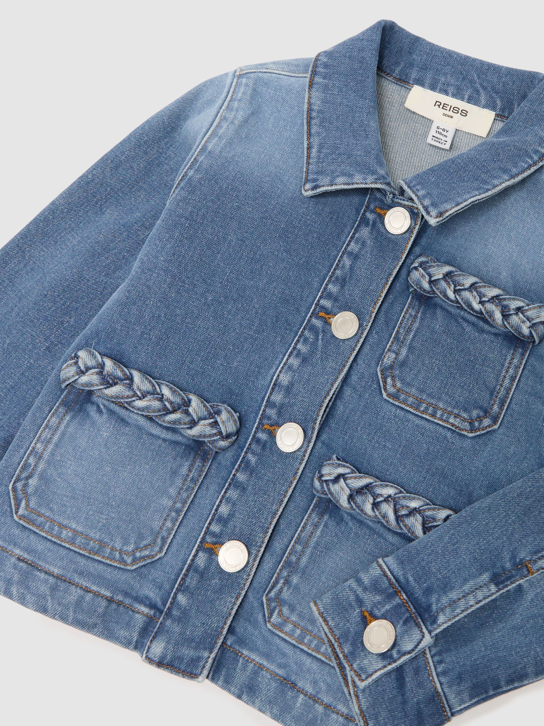 Jacket in Denim Blue - Image 3 of 3