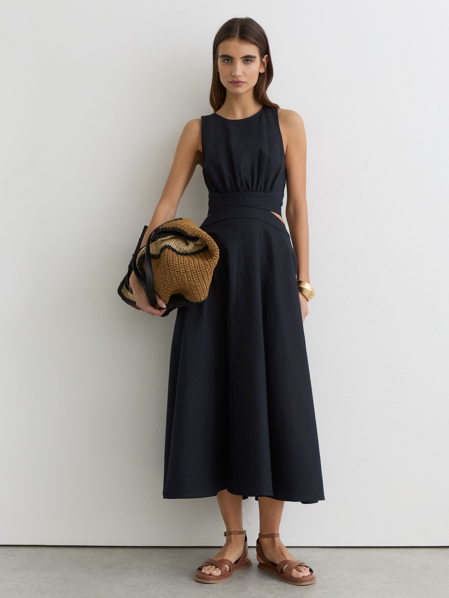 Dress in Navy - Image 1 of 7 Dress in Navy - Image 1 of 7