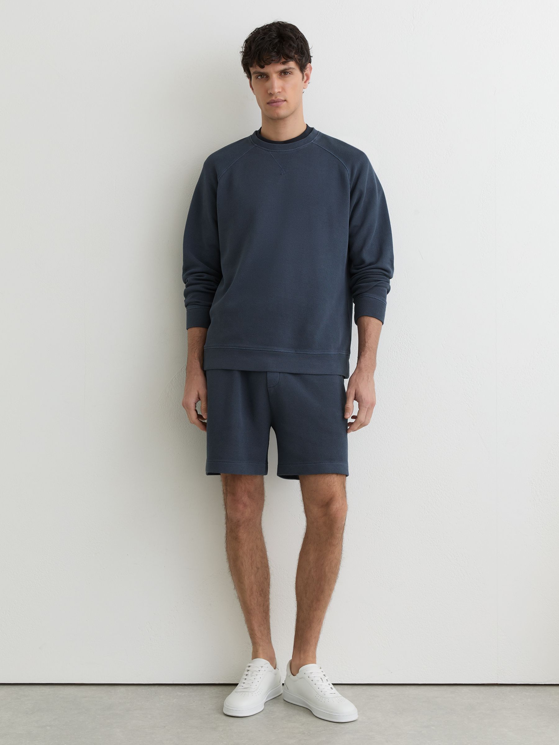 Sweat Top in Airforce Blue - Image 3 of 7