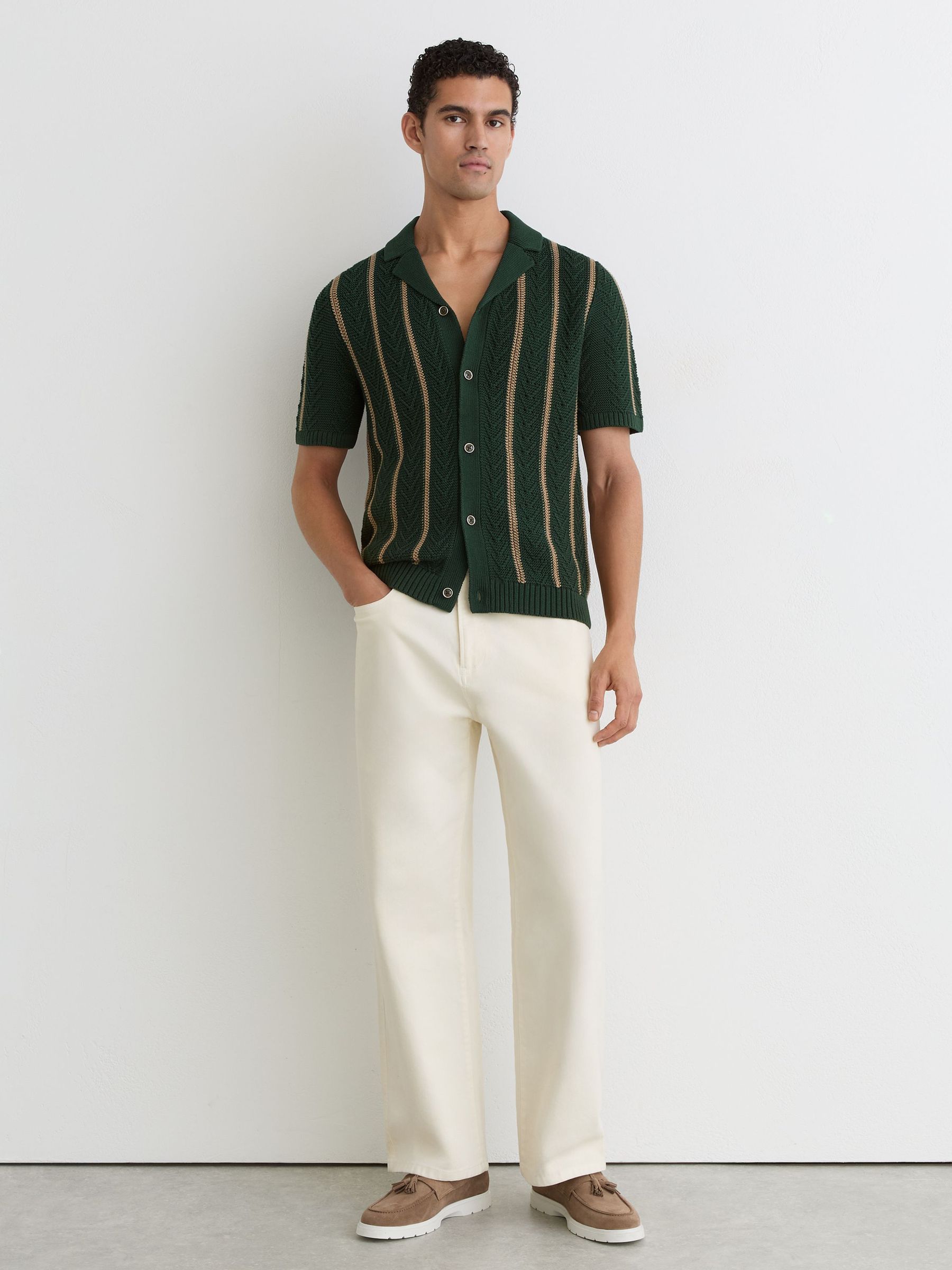 Shirt in Forest Green - Image 3 of 7