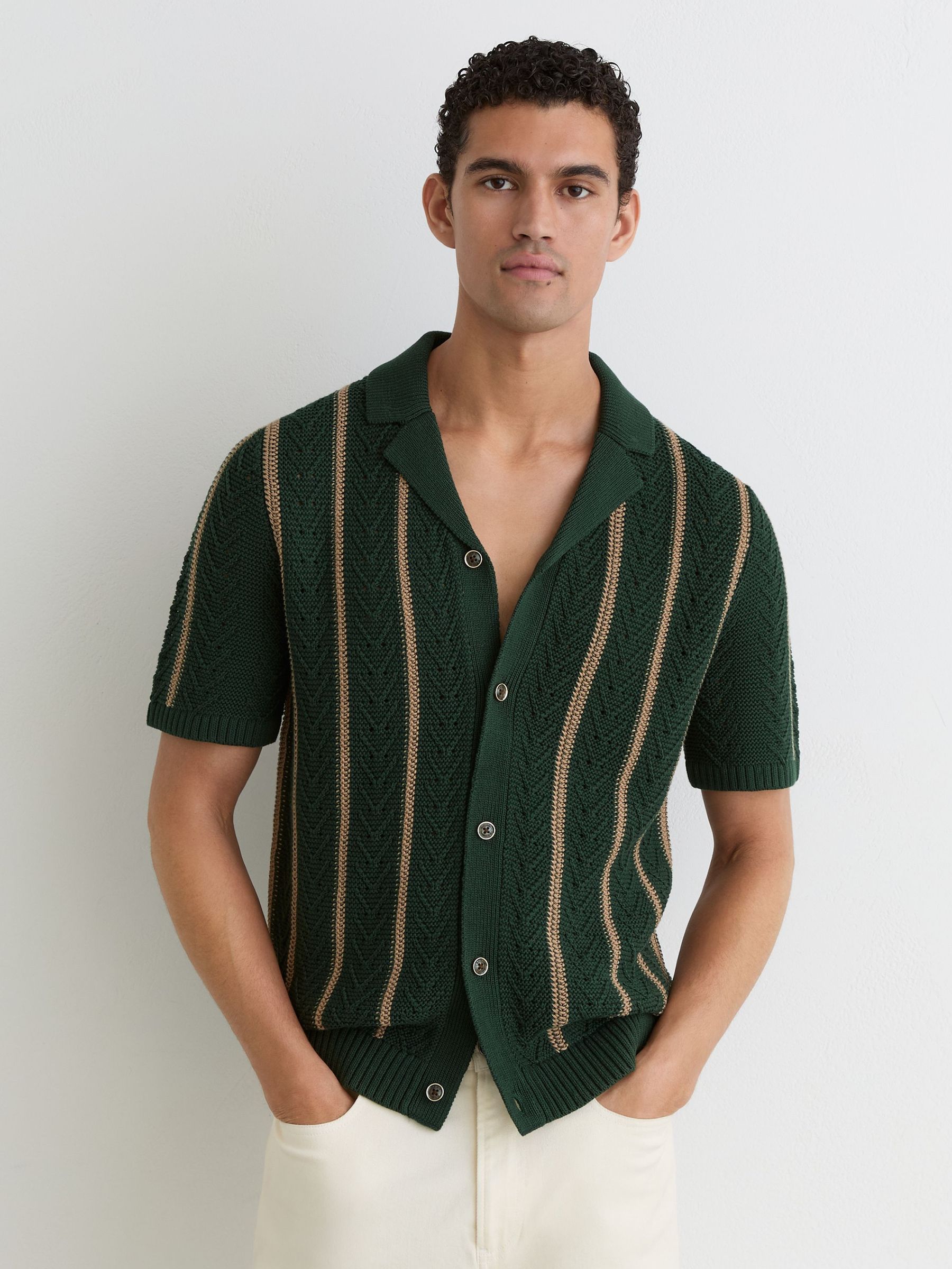 Shirt in Forest Green - Image 4 of 7