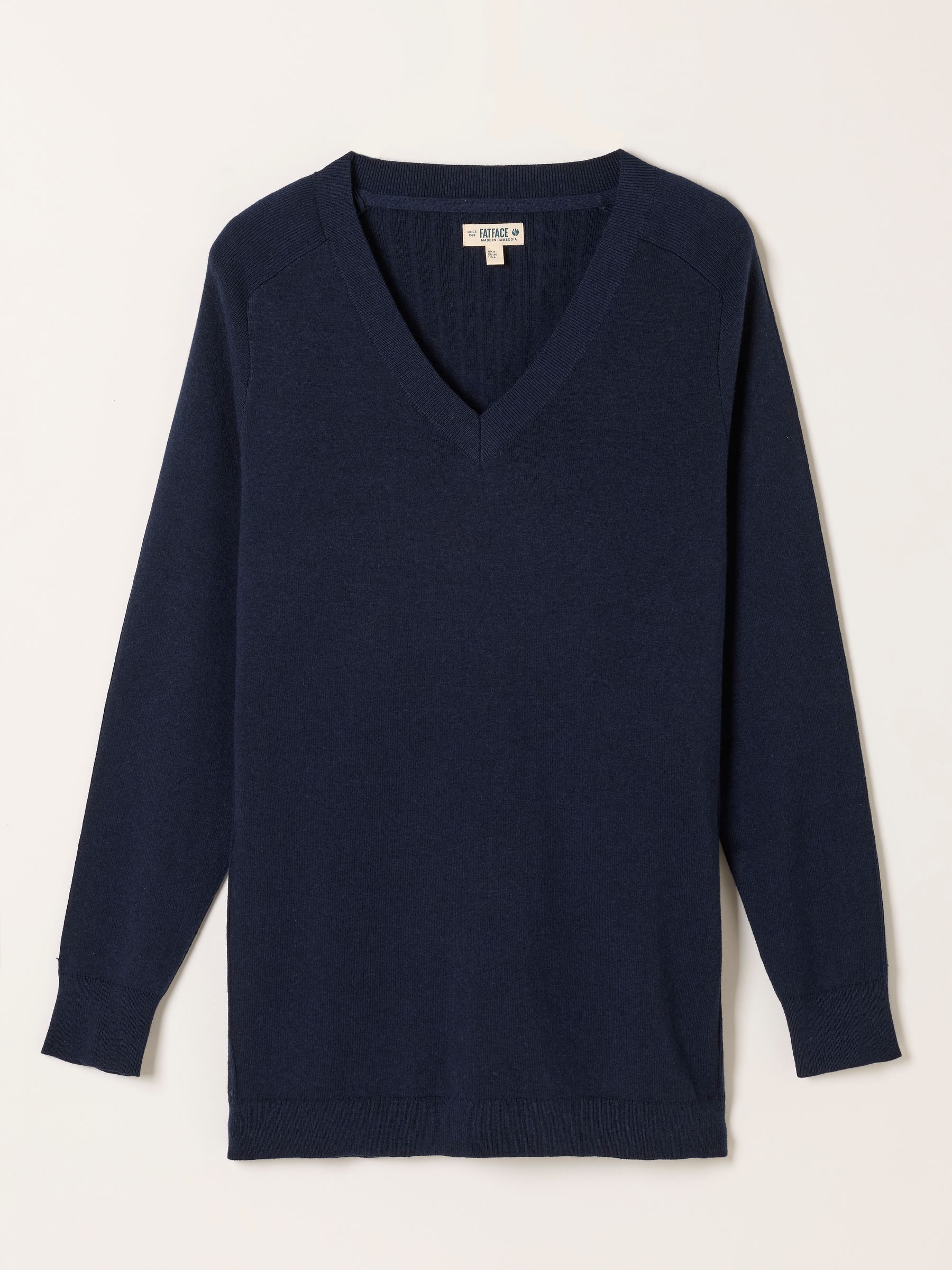 Selene Navy Knitted Tunic Jumper - Image 5 of 5 Selene Navy Knitted Tunic Jumper - Image 5 of 5