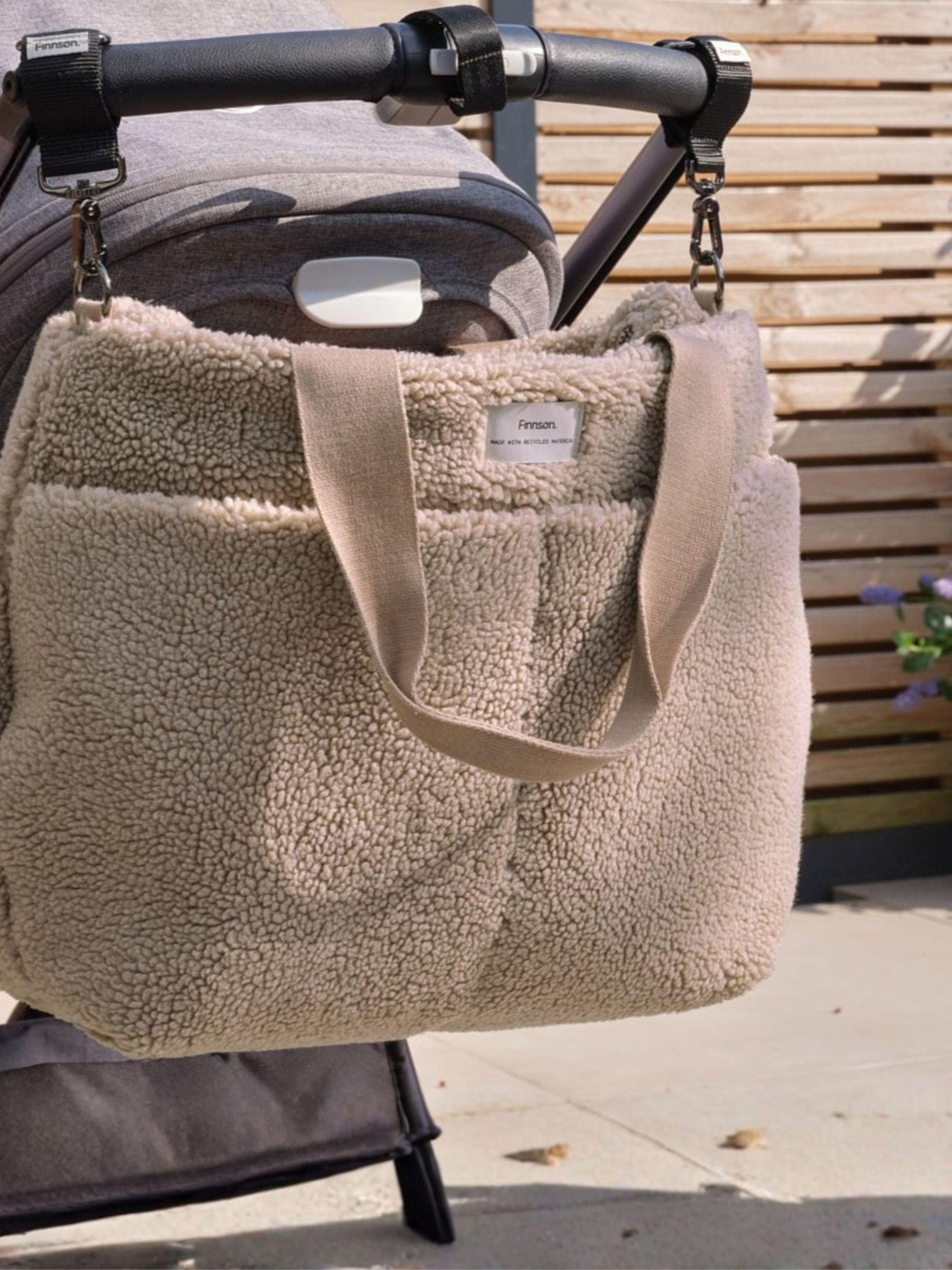 Finnson Beige Sigrid Changing Bag With Changing Mat - Image 3 of 6
