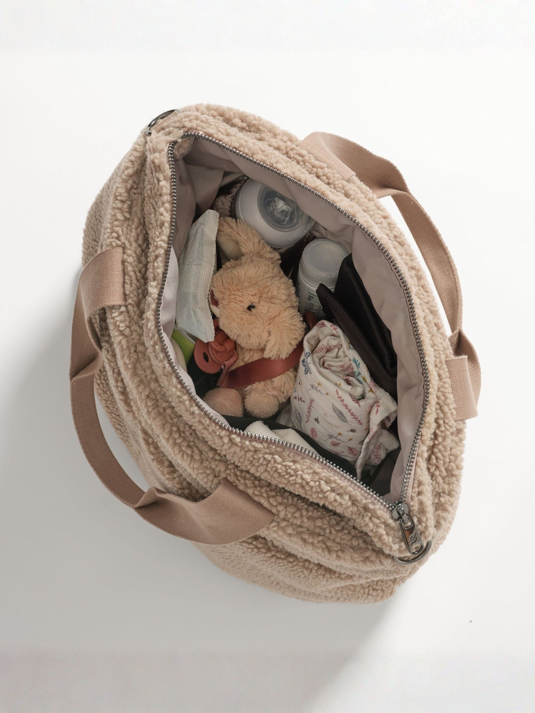 Finnson Beige Sigrid Changing Bag With Changing Mat - Image 6 of 6