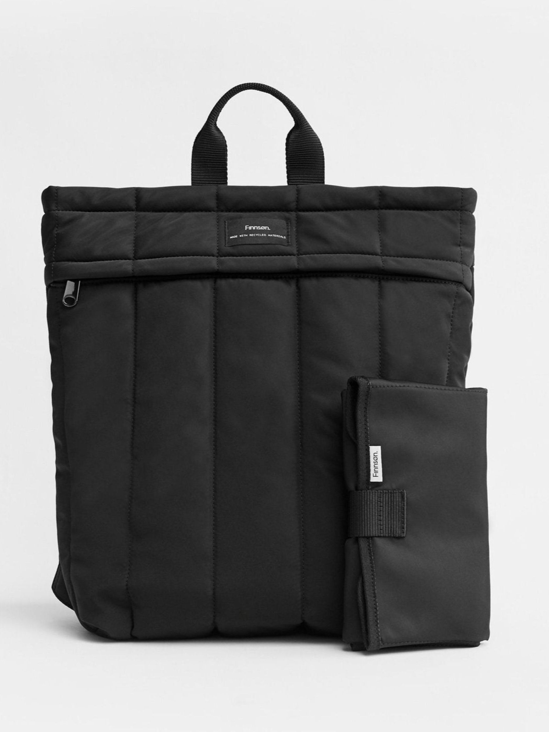 Finnson Black Rae Changing Backpack With Changing Mat - Image 2 of 4
