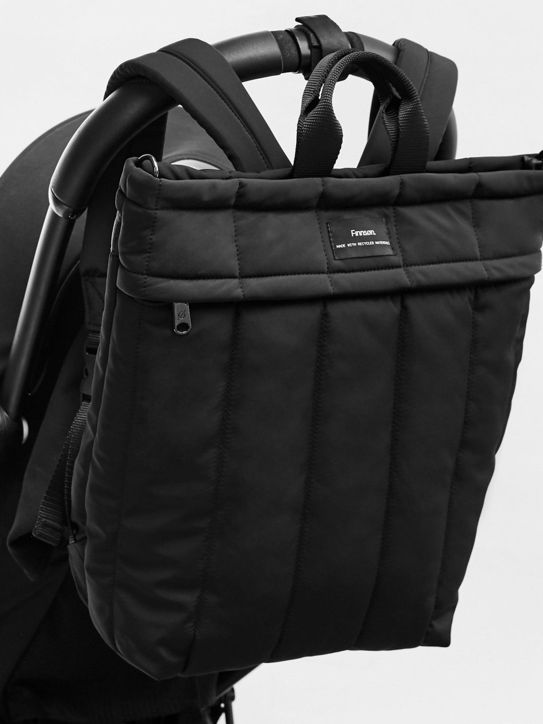 Finnson Black Rae Changing Backpack With Changing Mat - Image 3 of 4