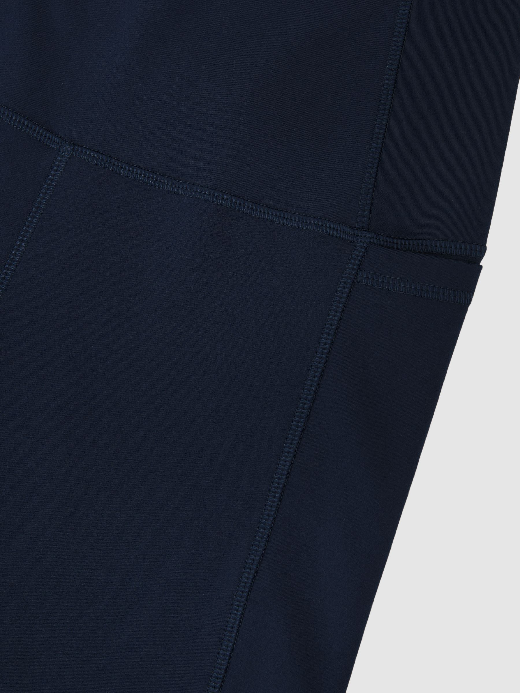 High-Waisted Full-Length Leggings in Navy - Image 6 of 6