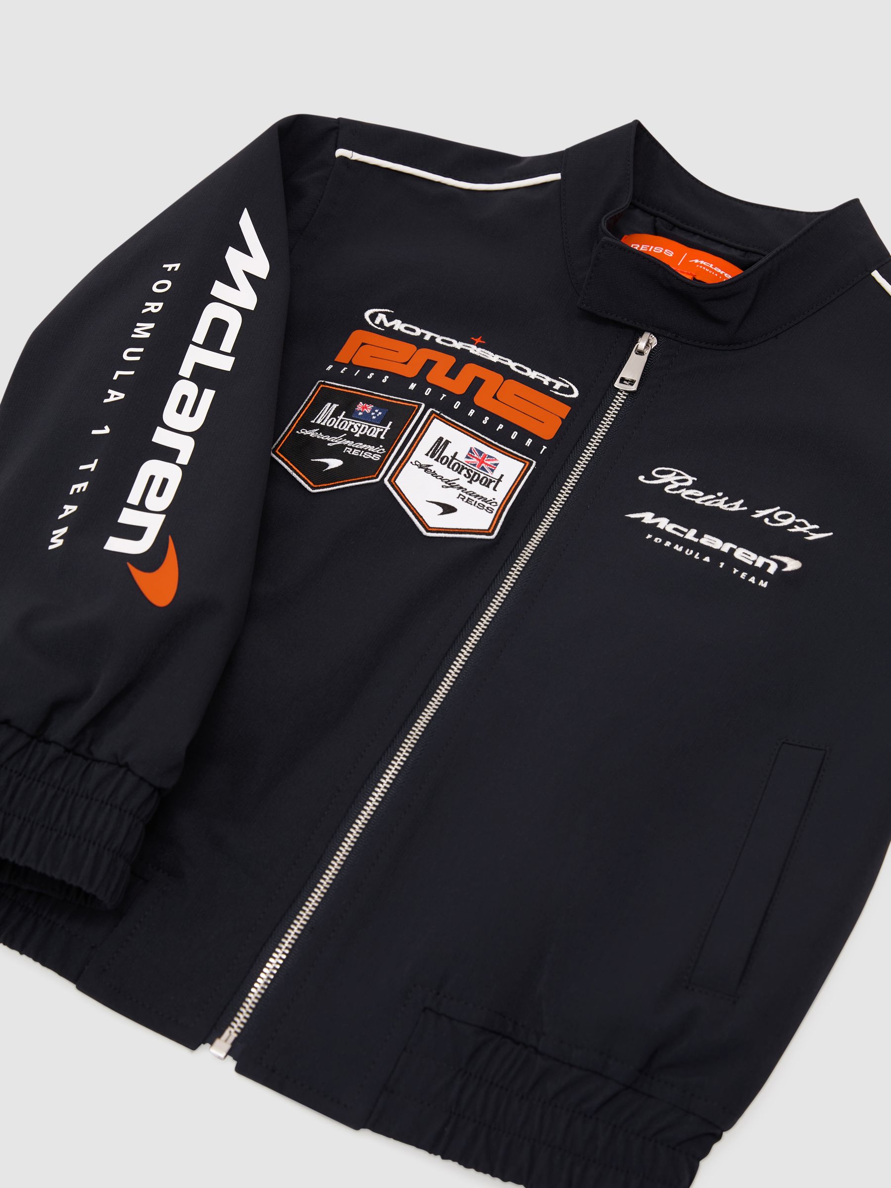 McLaren Racing Logo Jacket Unisex-Fit in Navy - Image 1 of 1